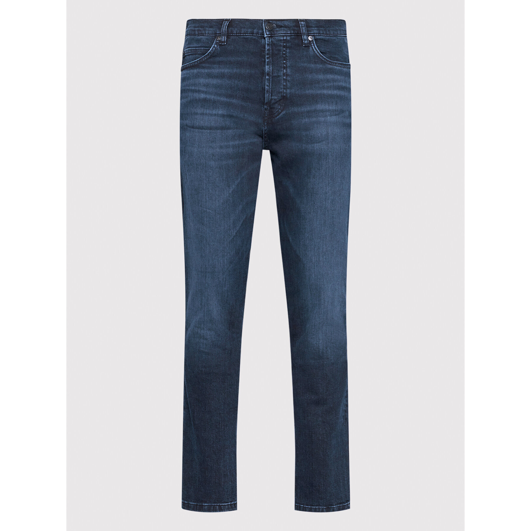 Hugo Jeans hlače 634 50469157 Mornarsko modra Slim Fit - Pepit.si