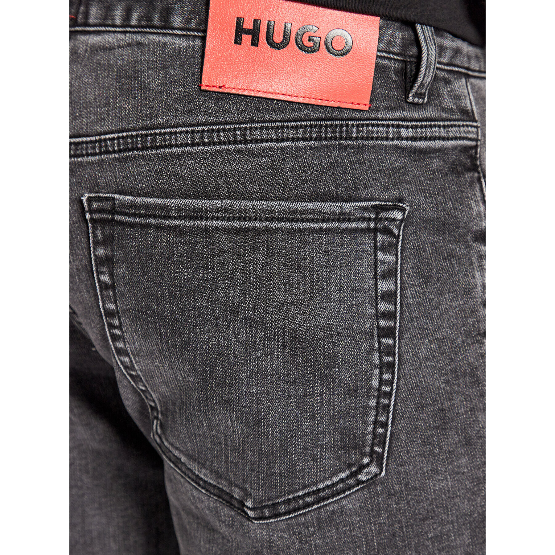 Hugo Jeans kratke hlače 50473843 Siva Slim Tapered Fit - Pepit.si