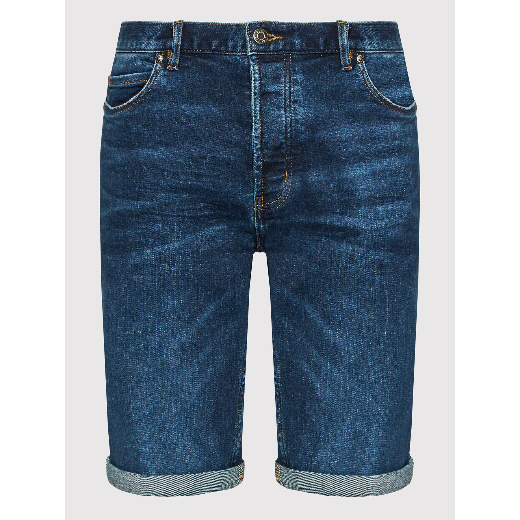 Hugo Jeans kratke hlače 50473844 Mornarsko modra Slim Fit - Pepit.si