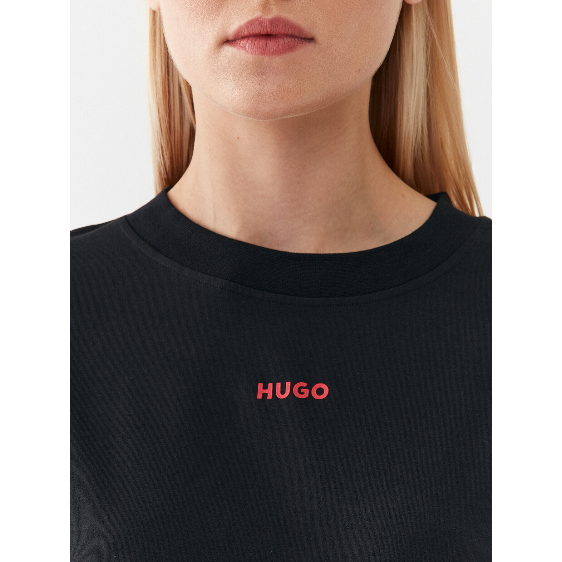 Hugo Jopa 50490577 Črna Relaxed Fit - Pepit.si