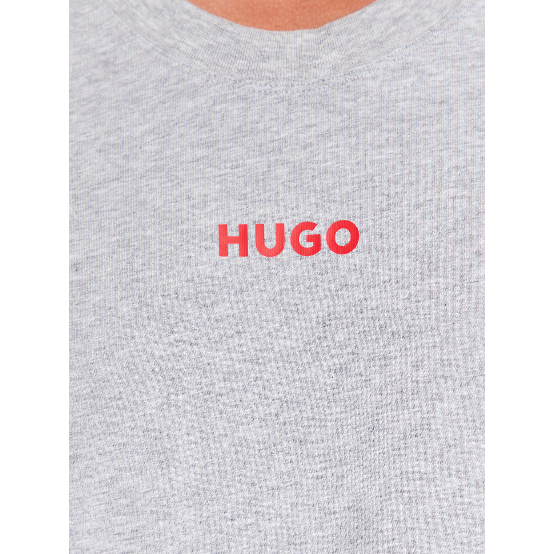 Hugo Majica 50493057 Siva Relaxed Fit - Pepit.si