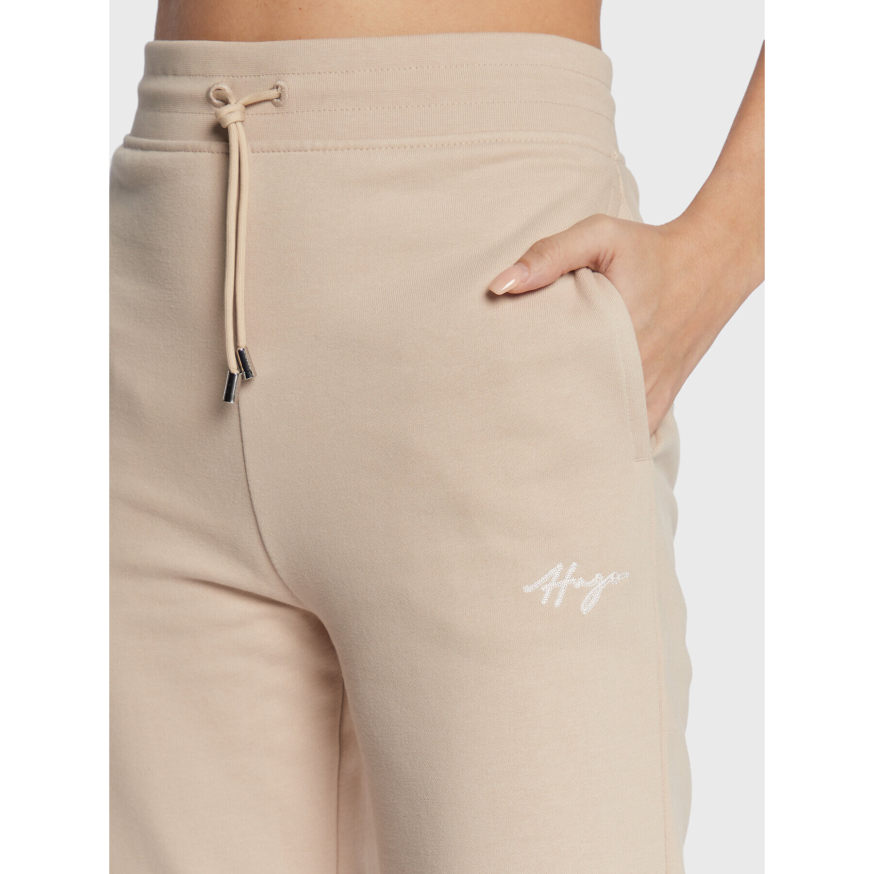 Hugo Spodnji del trenirke Easy Jogger 50478226 Bež Regular Fit - Pepit.si