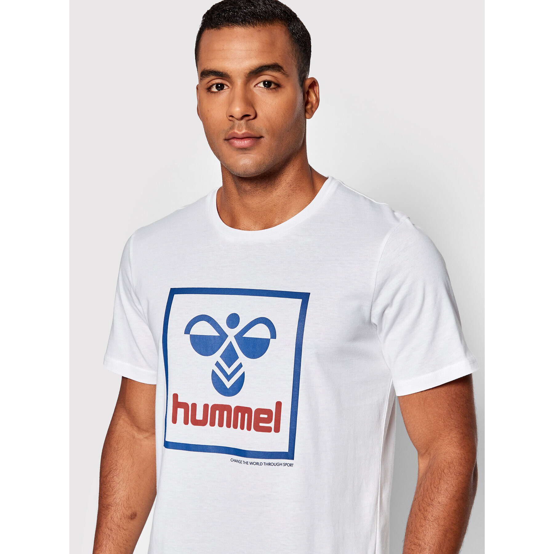 Hummel Majica 2.0 214331 Bela Regular Fit - Pepit.si