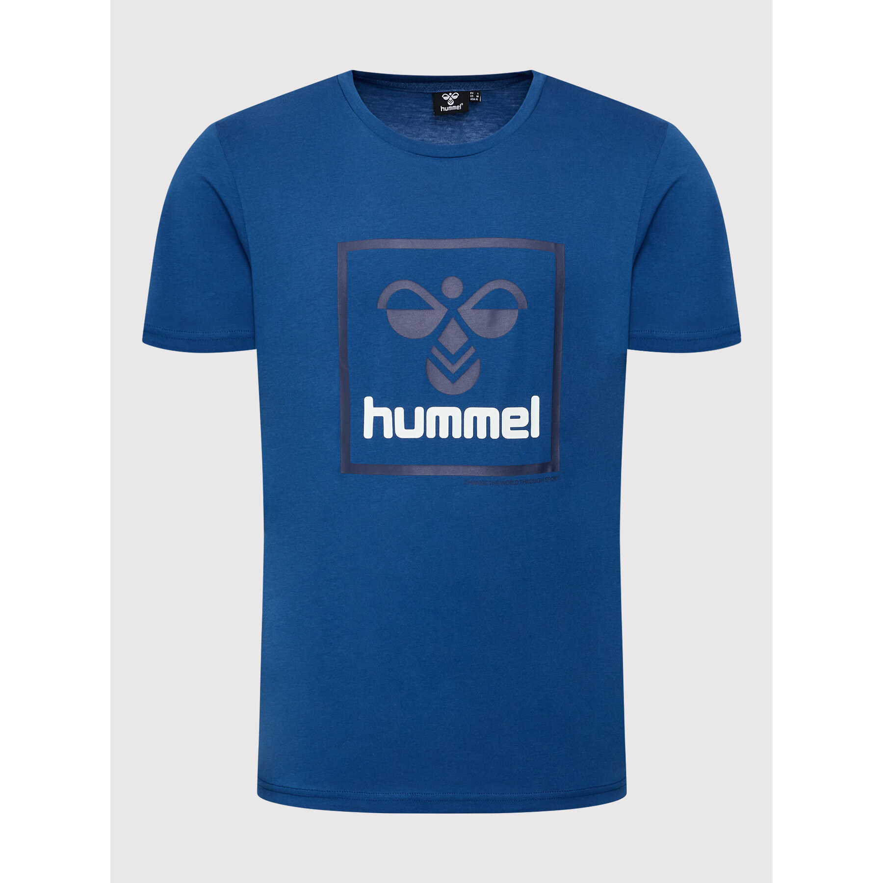 Hummel Majica 2.0 214331 Modra Regular Fit - Pepit.si