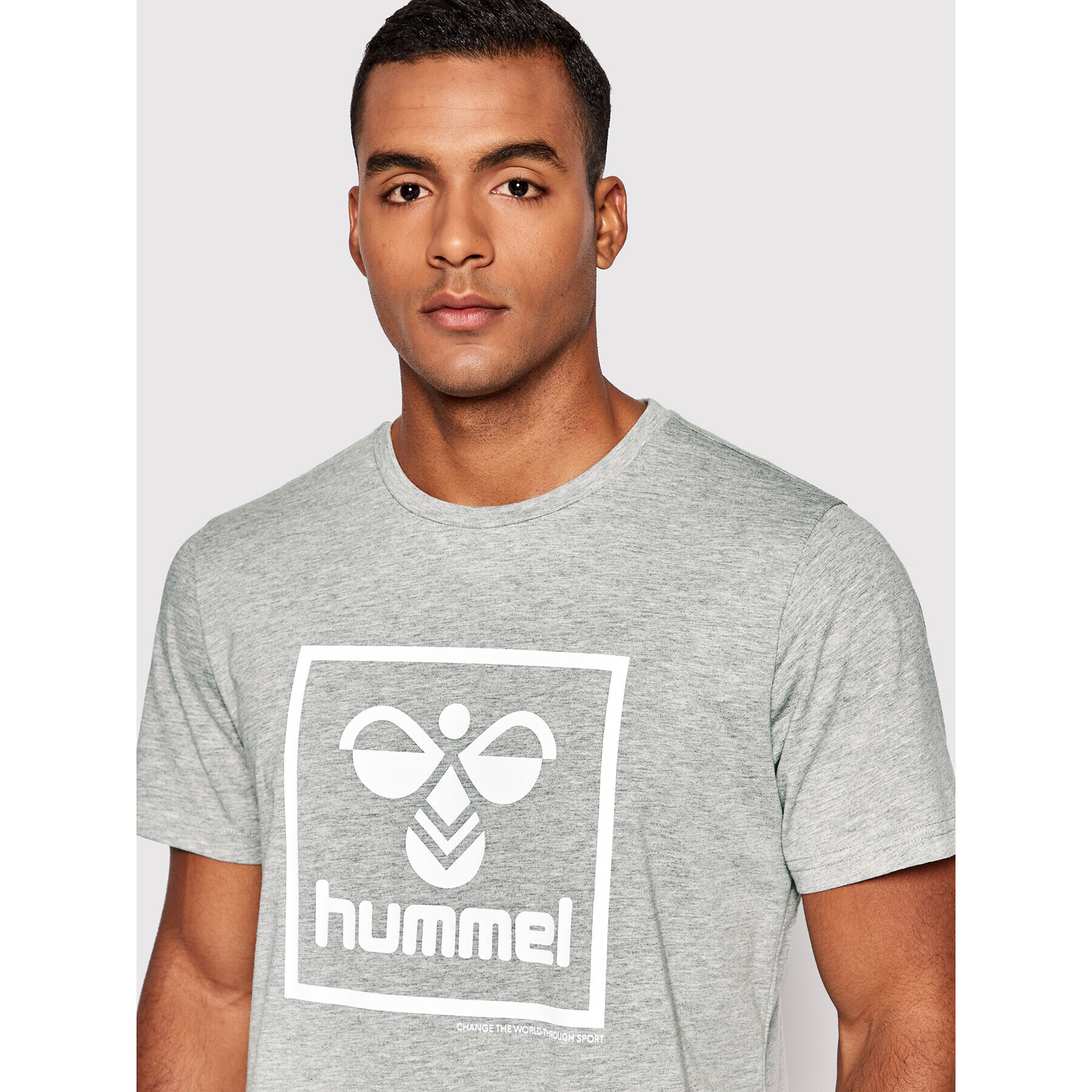 Hummel Majica 2.0 214331 Siva Regular Fit - Pepit.si