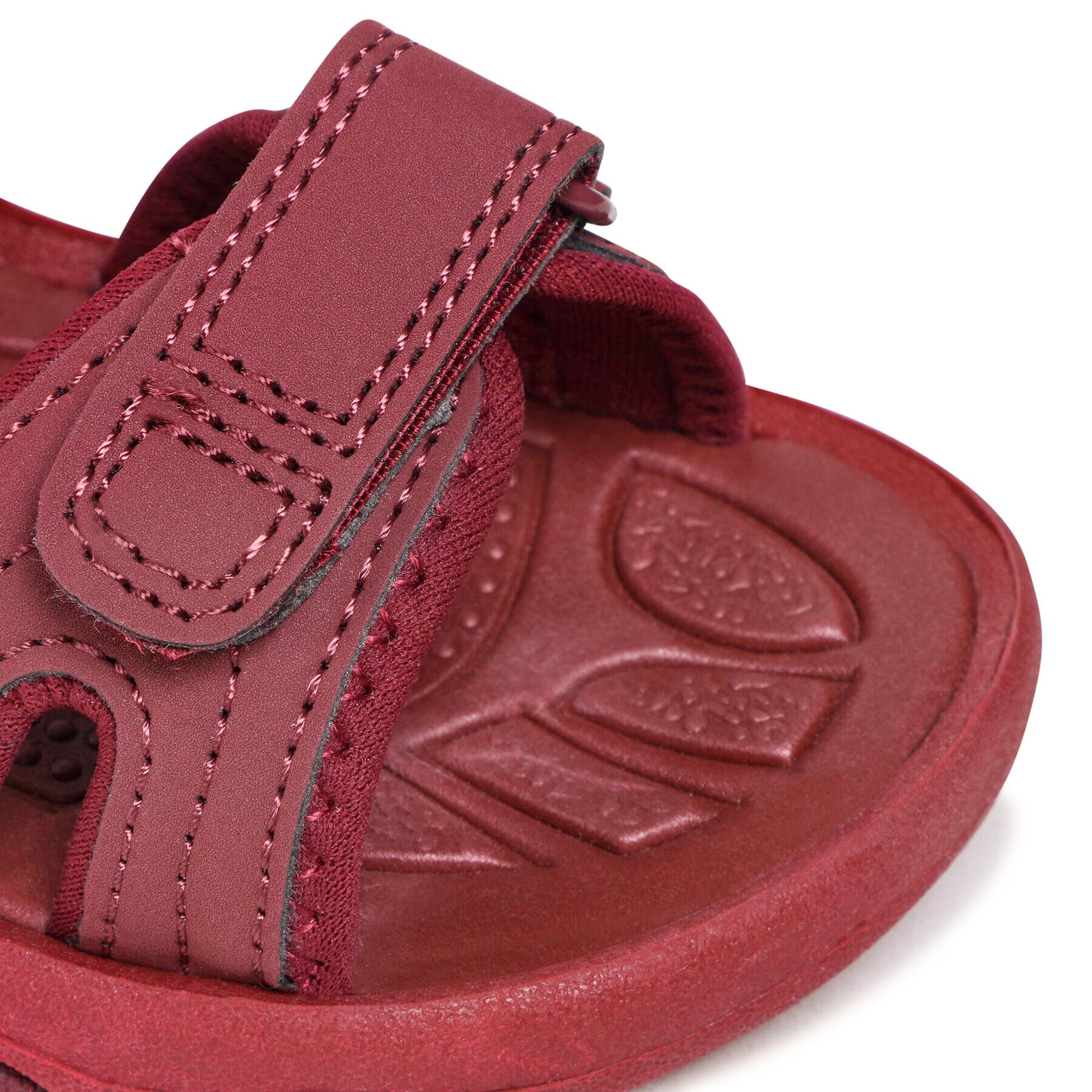 Hummel Sandali Sandal Wave Jr 211504-4162 Bordo rdeča - Pepit.si