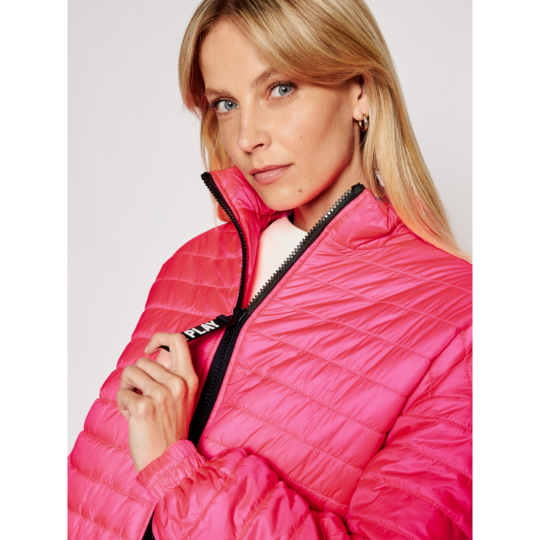 Ice Play Bomber jakna 21E U2M0 J011 6409 4323 Roza Regular Fit - Pepit.si