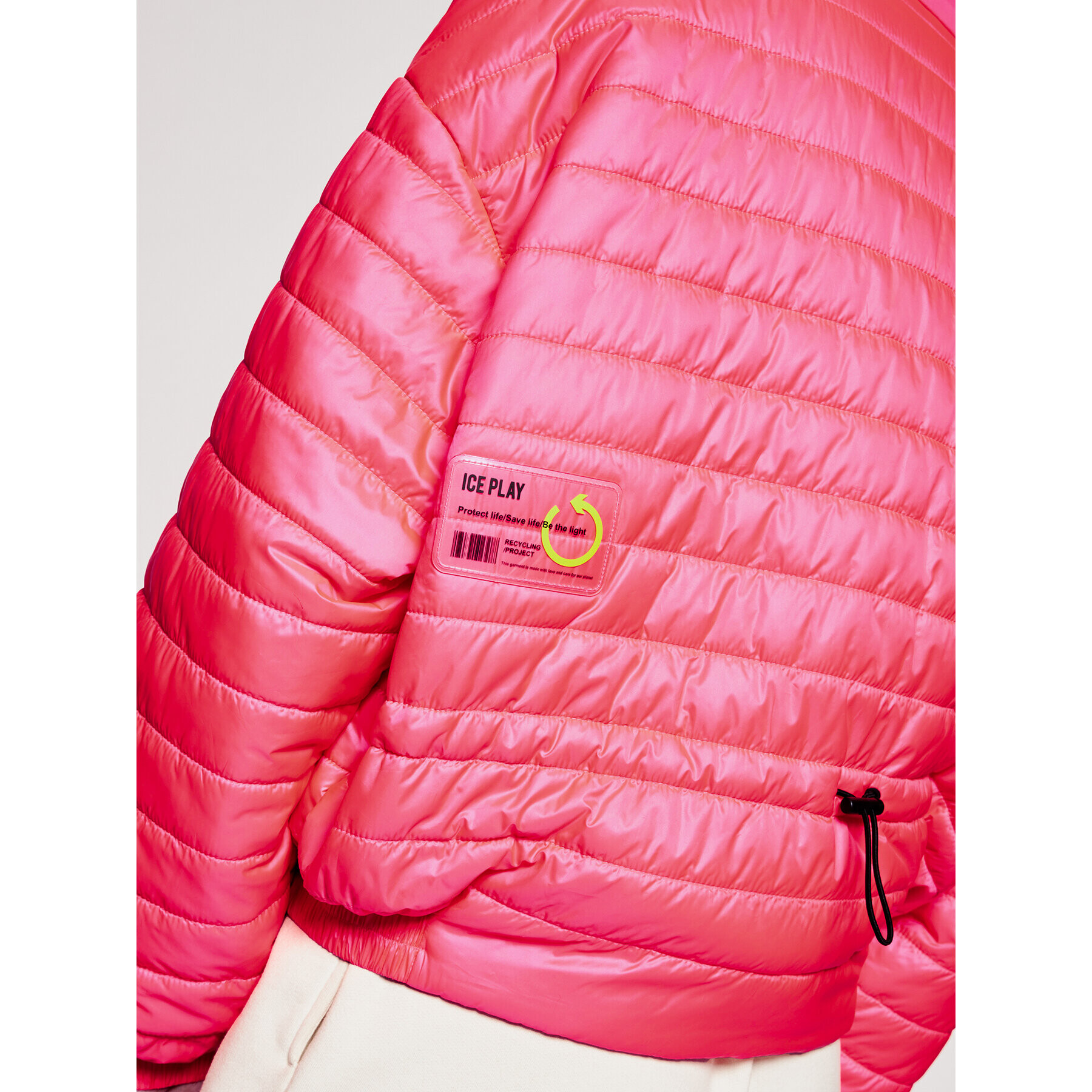 Ice Play Bomber jakna 21E U2M0 J011 6409 4323 Roza Regular Fit - Pepit.si