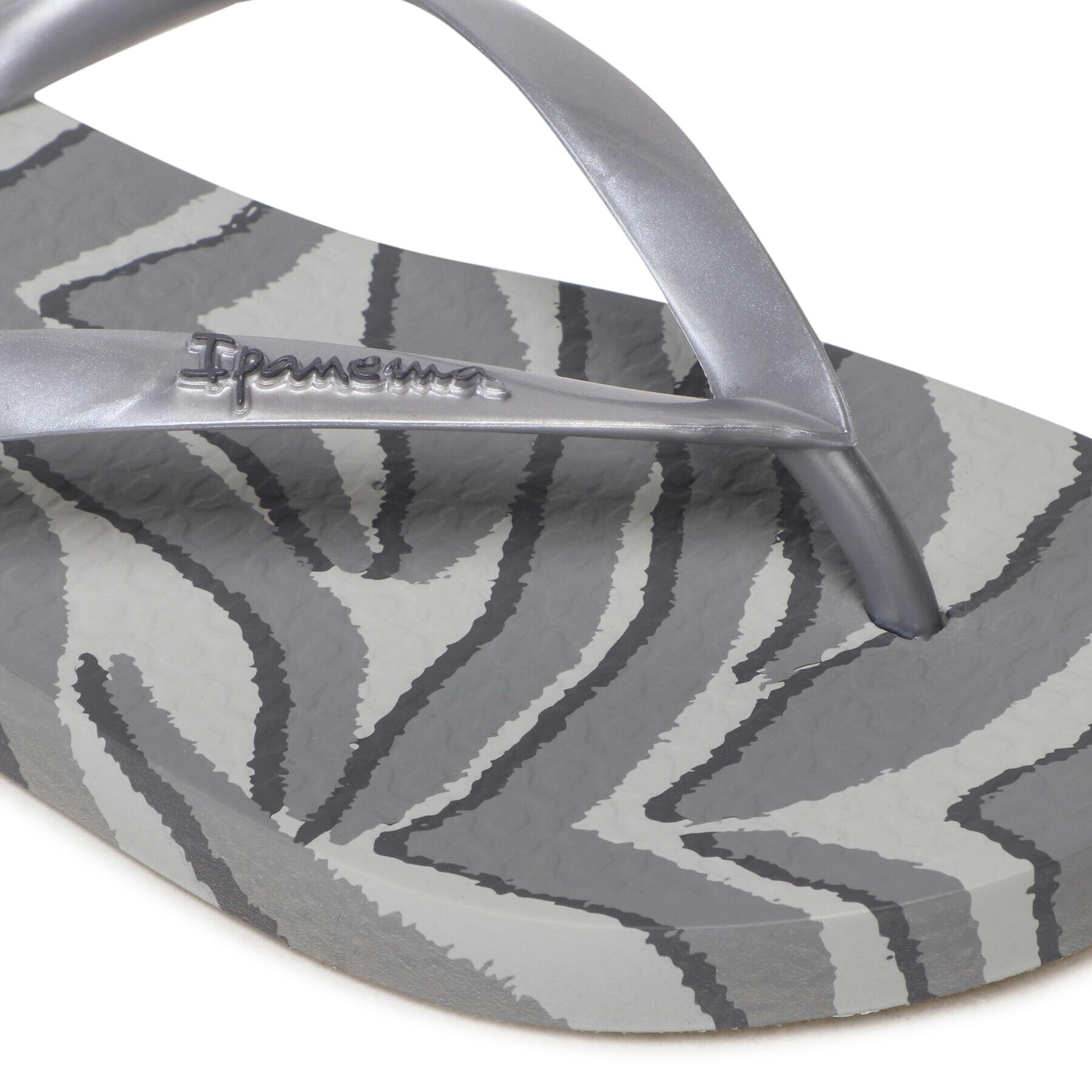 Ipanema Japonke Animale Print Fem 83162 Srebrna - Pepit.si