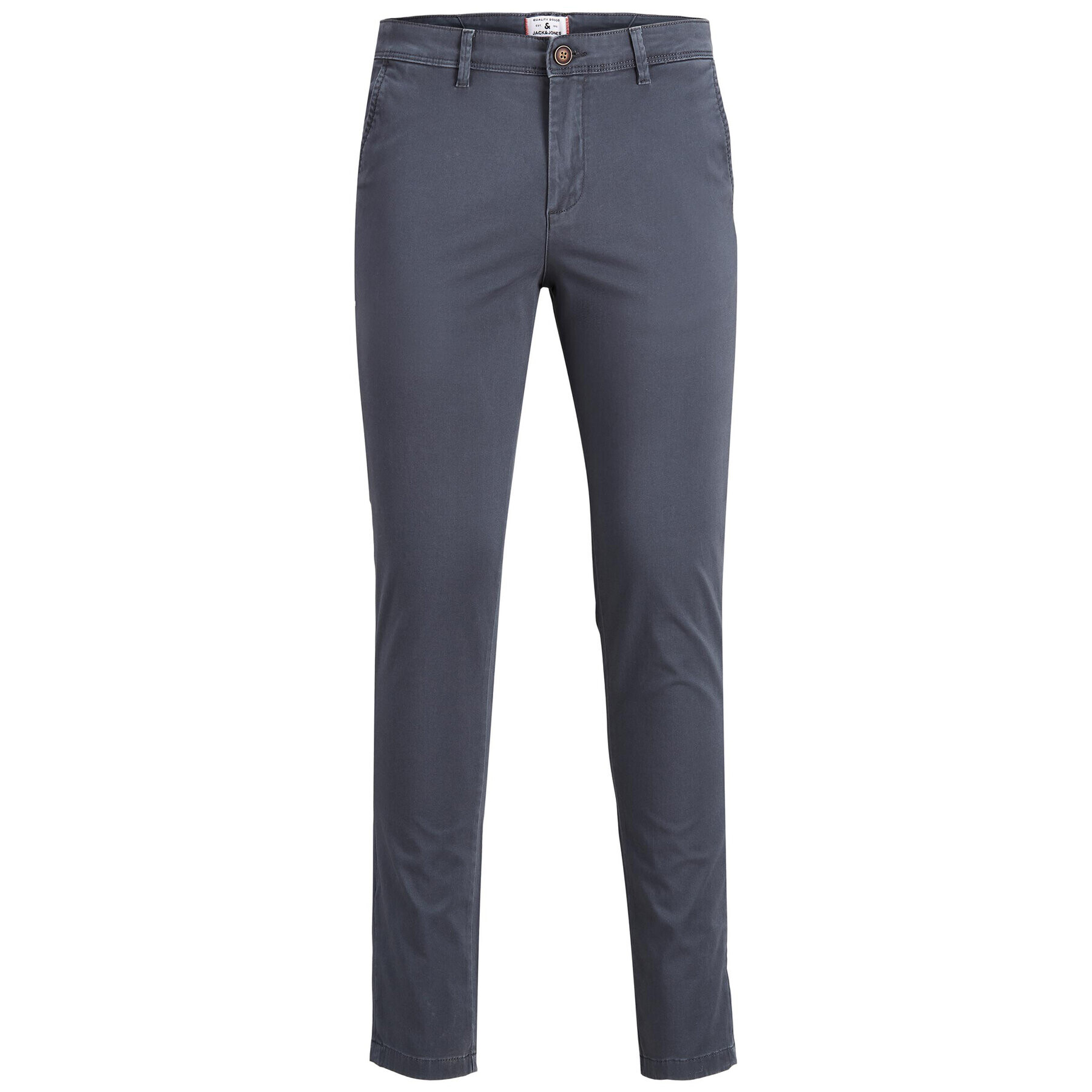 Jack&Jones Chino hlače Jjimarco Jjbowie 12176042 Siva Slim Fit - Pepit.si