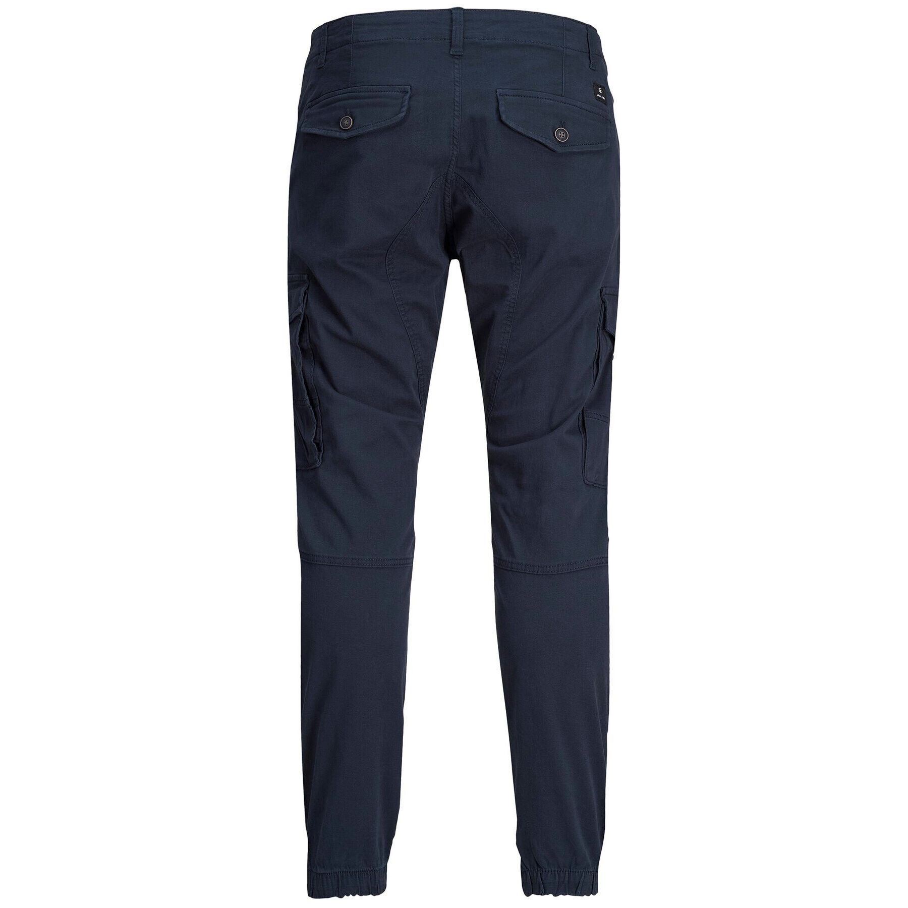 Jack&Jones Hlače iz tkanine Paul 12169582 Mornarsko modra Tapered Fit - Pepit.si