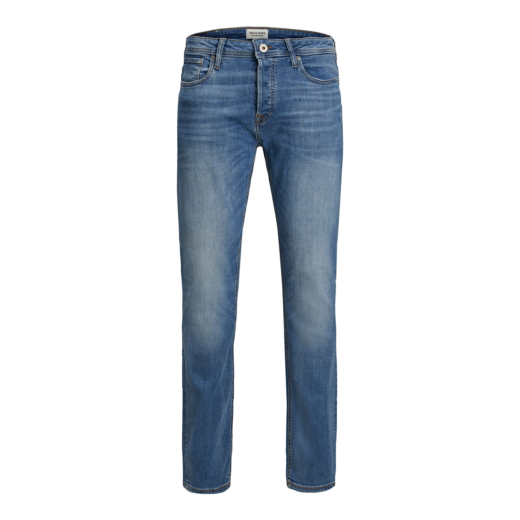 Jack&Jones Jeans hlače Tim 12146866 Modra Slim Fit - Pepit.si