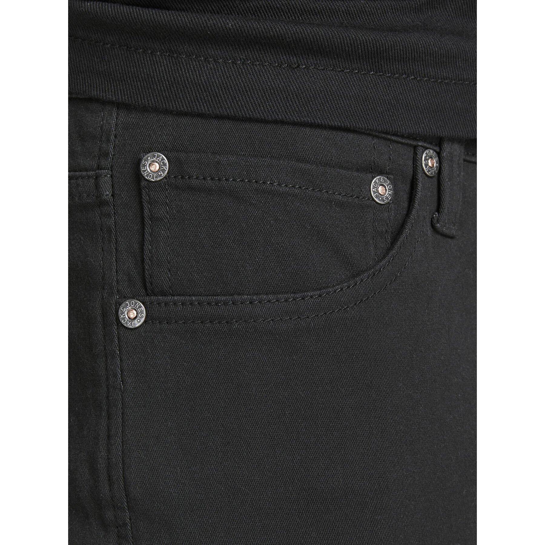 Jack&Jones Jeans hlače 12201530 Črna Slim Fit - Pepit.si