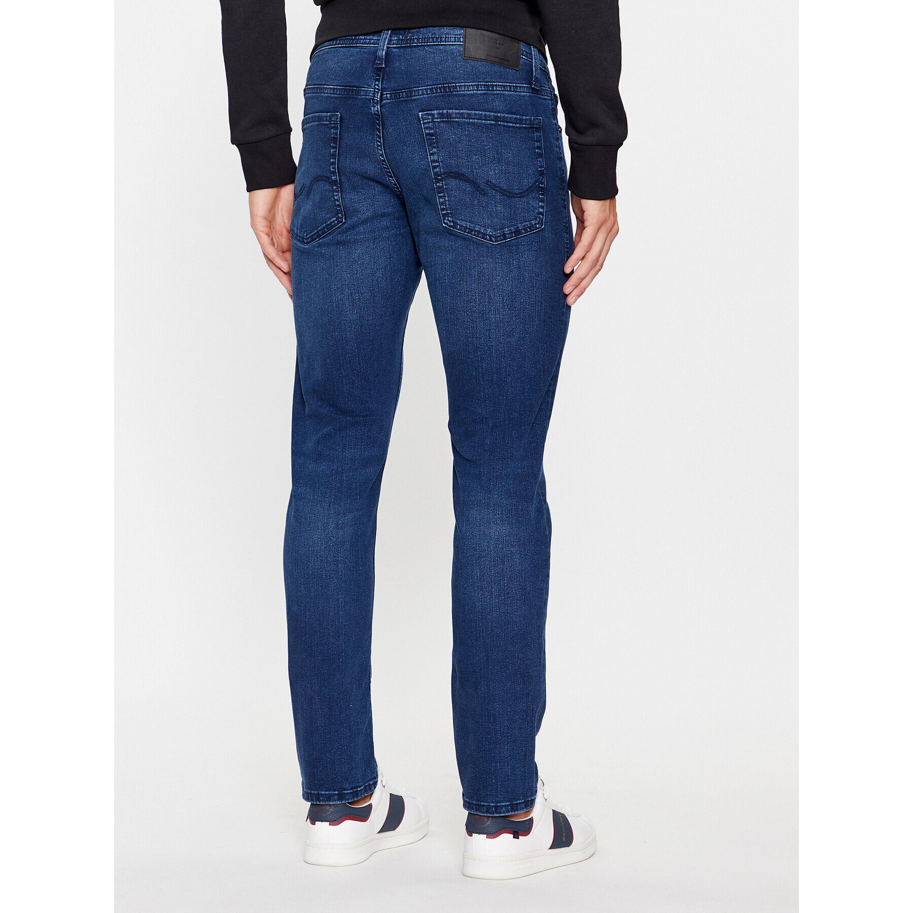 Jack&Jones Jeans hlače 12243601 Modra Slim Fit - Pepit.si