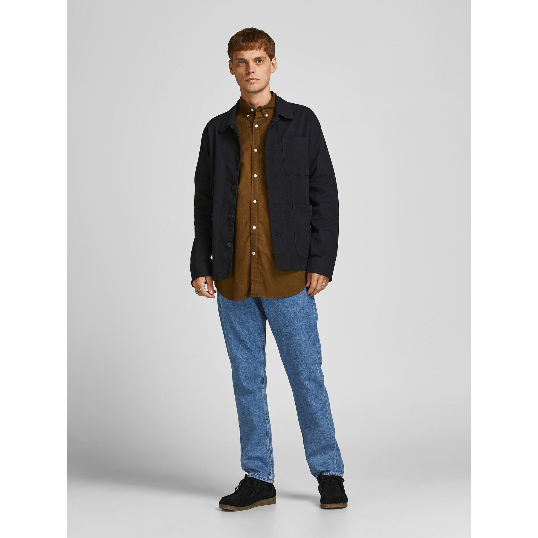 Jack&Jones Jeans hlače Chris 12190937 Modra Relaxed Fit - Pepit.si