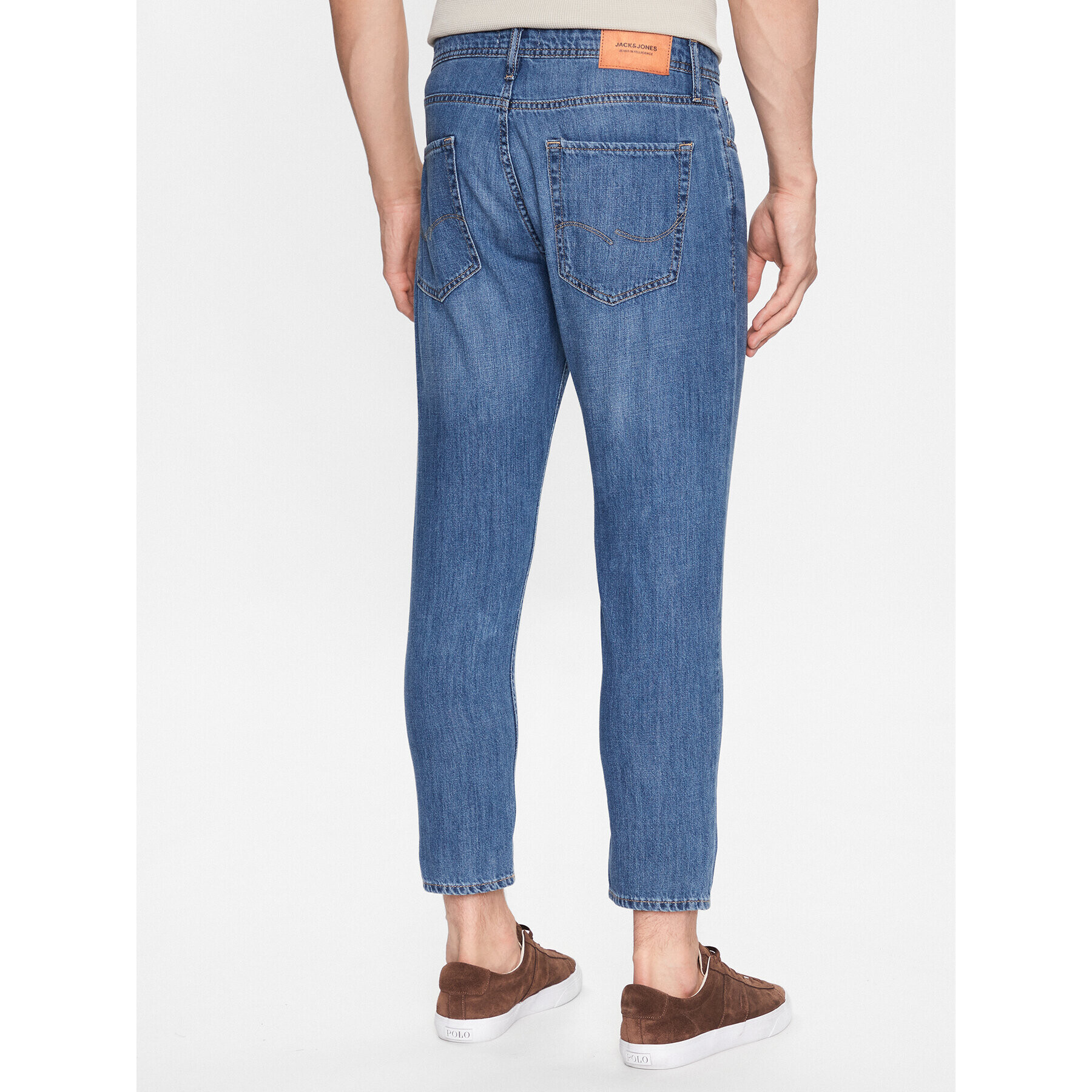 Jack&Jones Jeans hlače Frank 12236122 Modra Relaxed Fit - Pepit.si