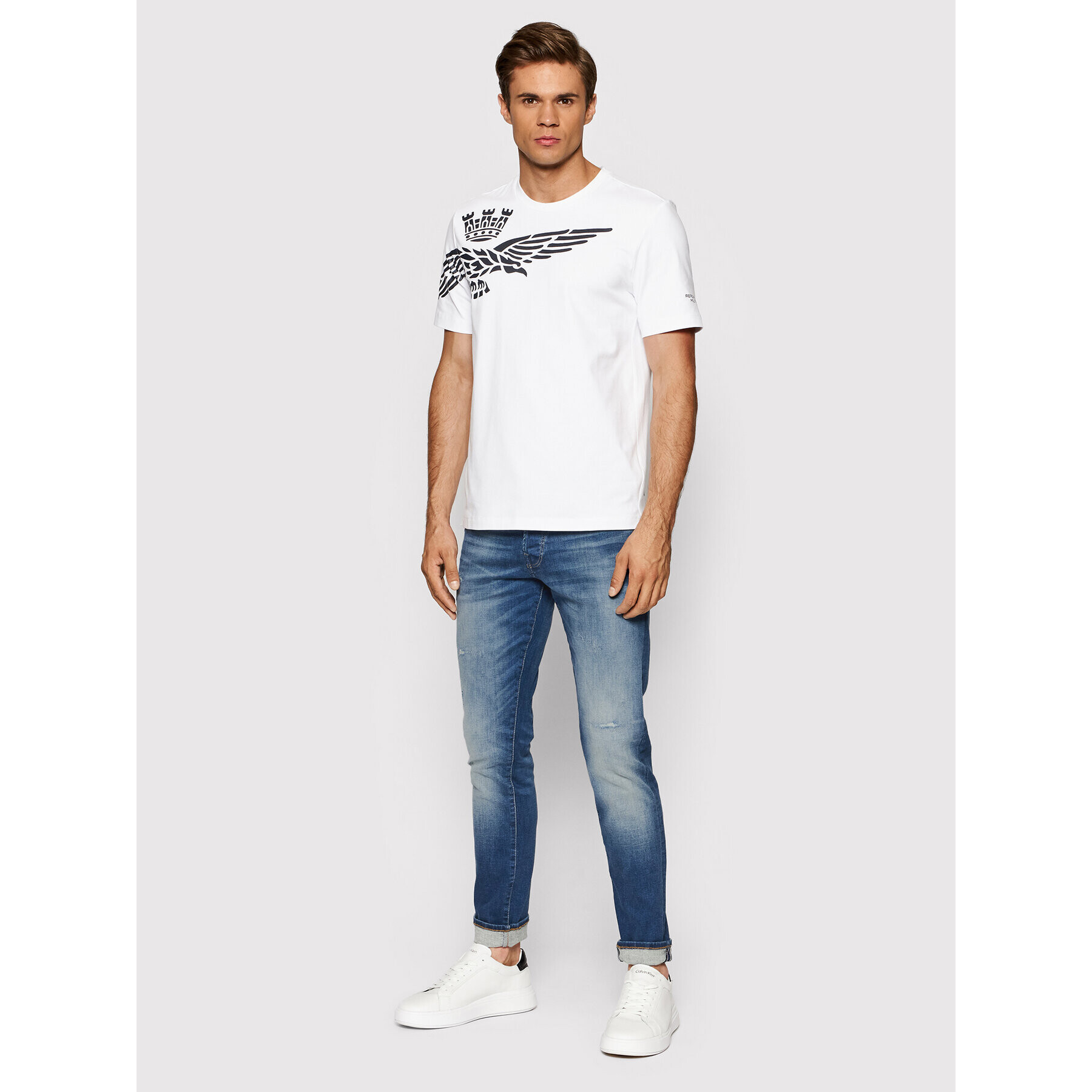 Jack&Jones Jeans hlače Gleen 12199752 Modra Slim Fit - Pepit.si