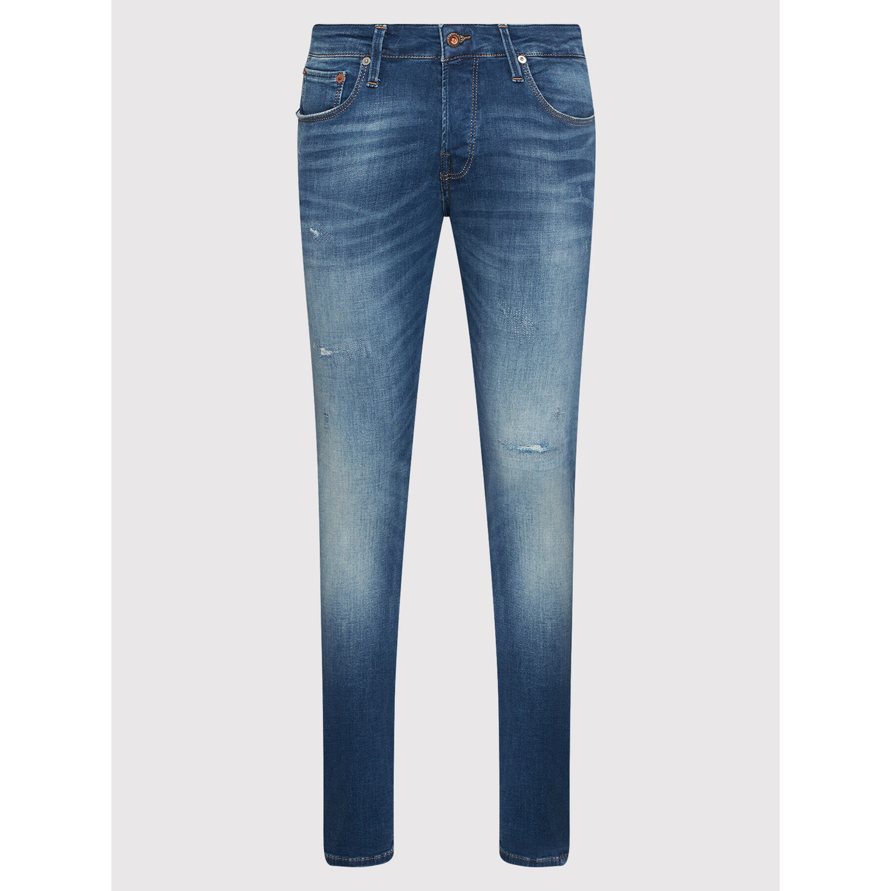 Jack&Jones Jeans hlače Gleen 12199752 Modra Slim Fit - Pepit.si