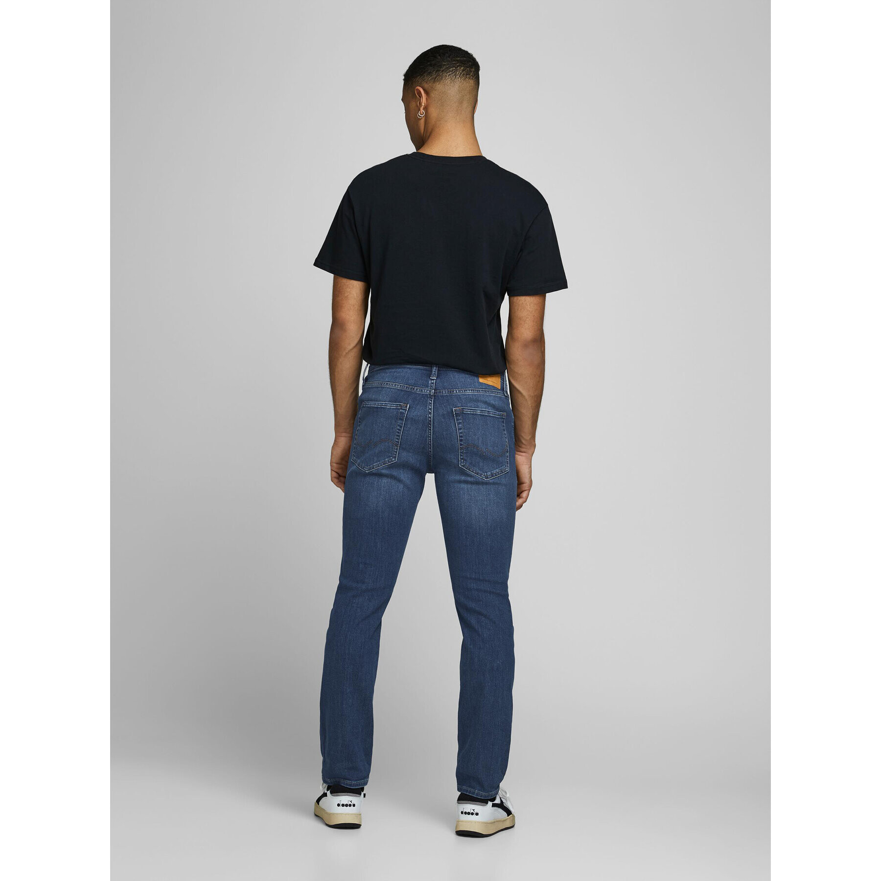 Jack&Jones Jeans hlače Glenn 12152347 Modra Slim Fit - Pepit.si