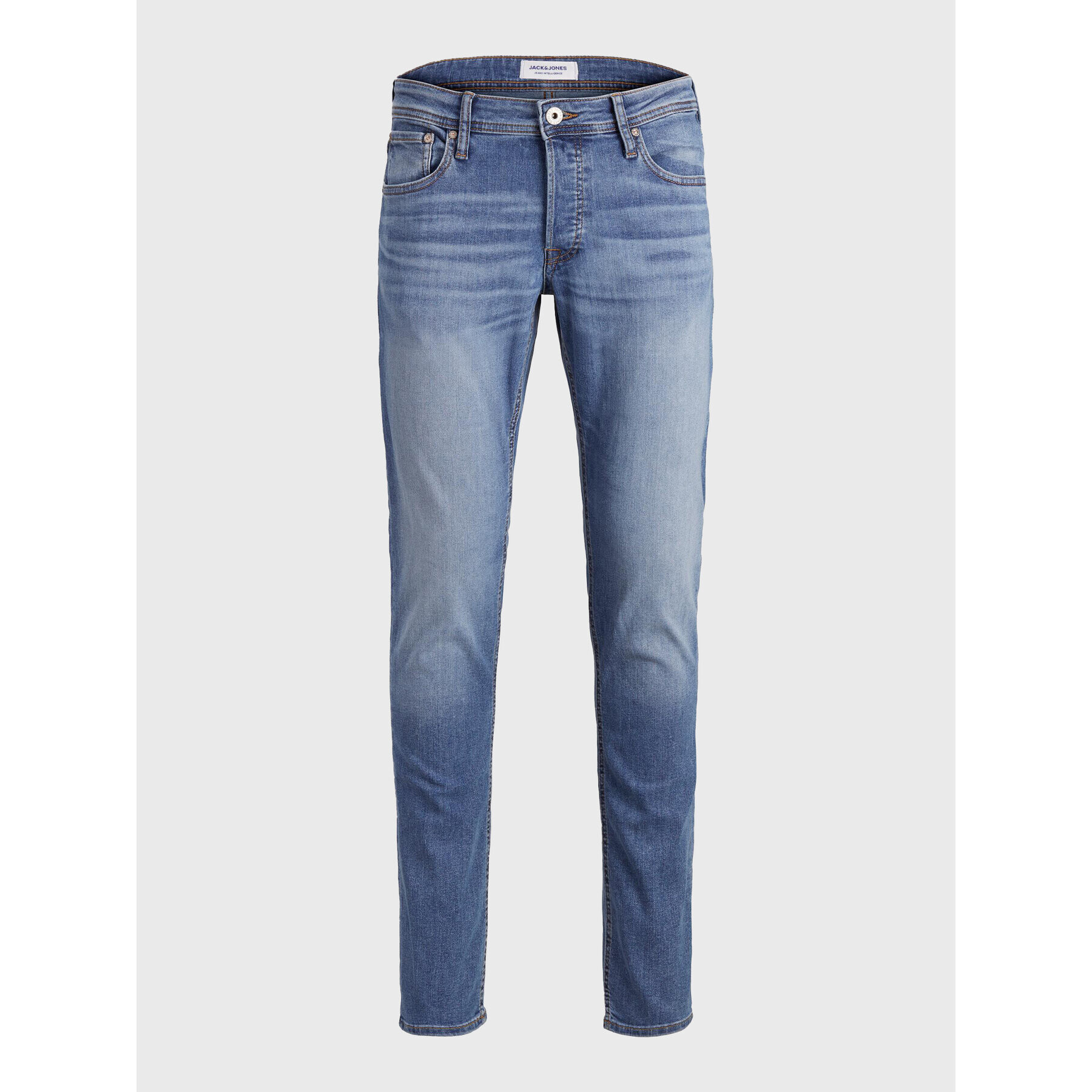 Jack&Jones Jeans hlače Glenn 12157416 Modra Slim Fit - Pepit.si