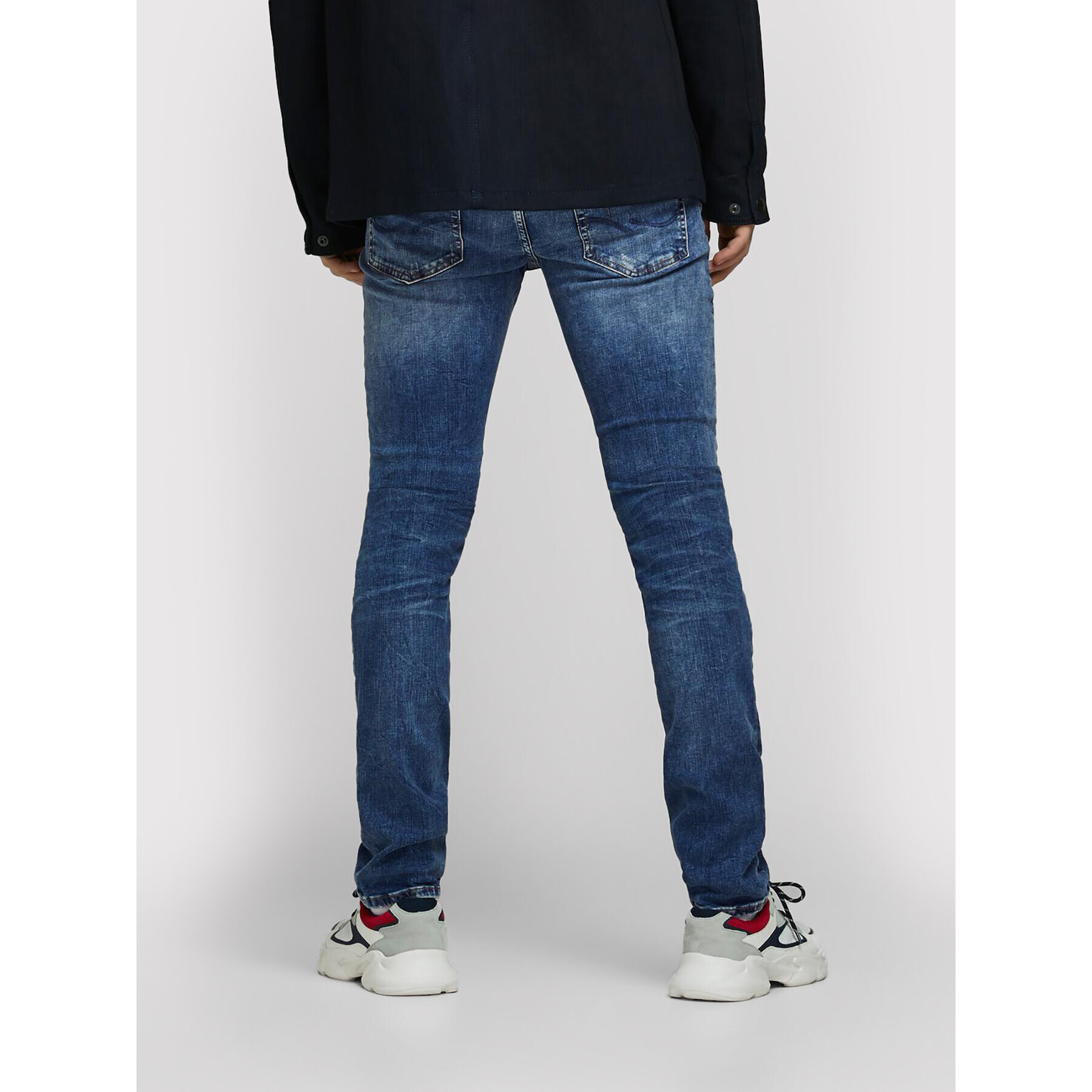 Jack&Jones Jeans hlače Glenn 12168932 Modra Slim Fit - Pepit.si