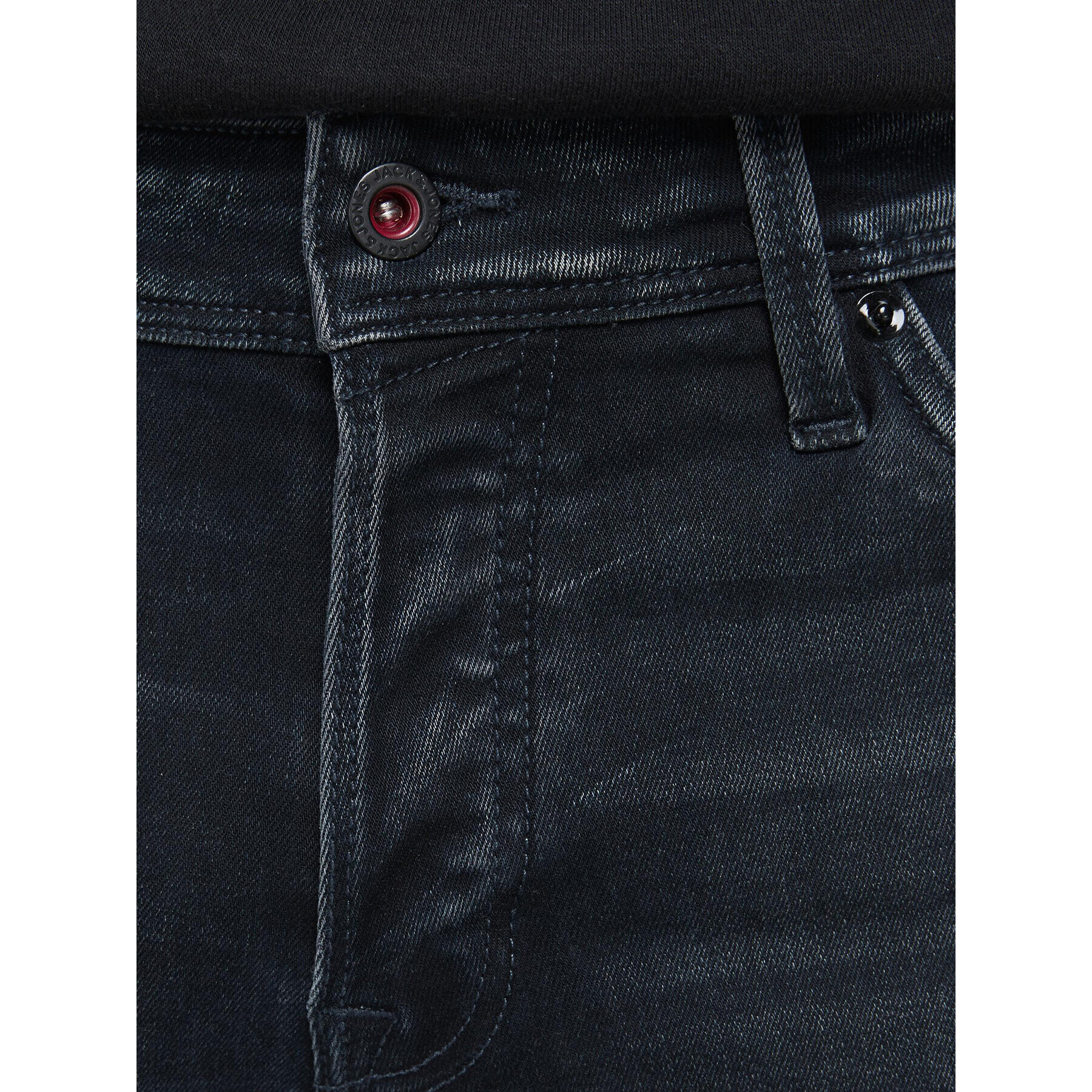 Jack&Jones Jeans hlače Glenn 12175893 Mornarsko modra Slim Fit - Pepit.si