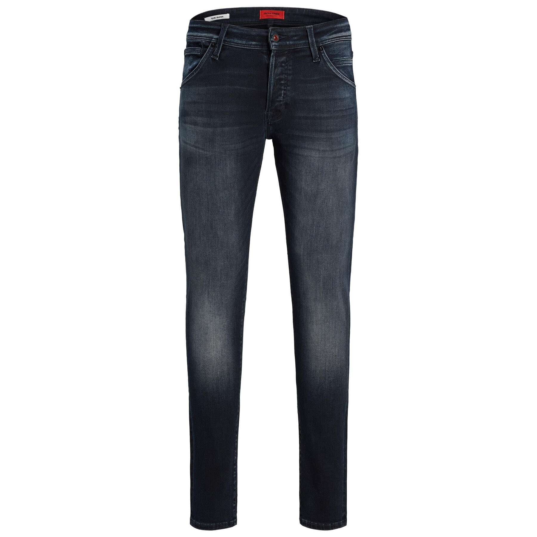 Jack&Jones Jeans hlače Glenn 12175893 Mornarsko modra Slim Fit - Pepit.si