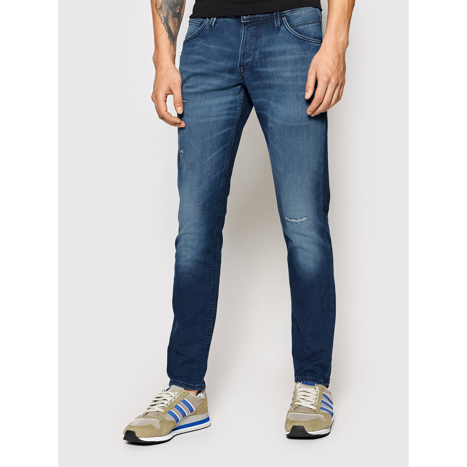 Jack&Jones Jeans hlače Glenn 12194539 Modra Slim Fit - Pepit.si