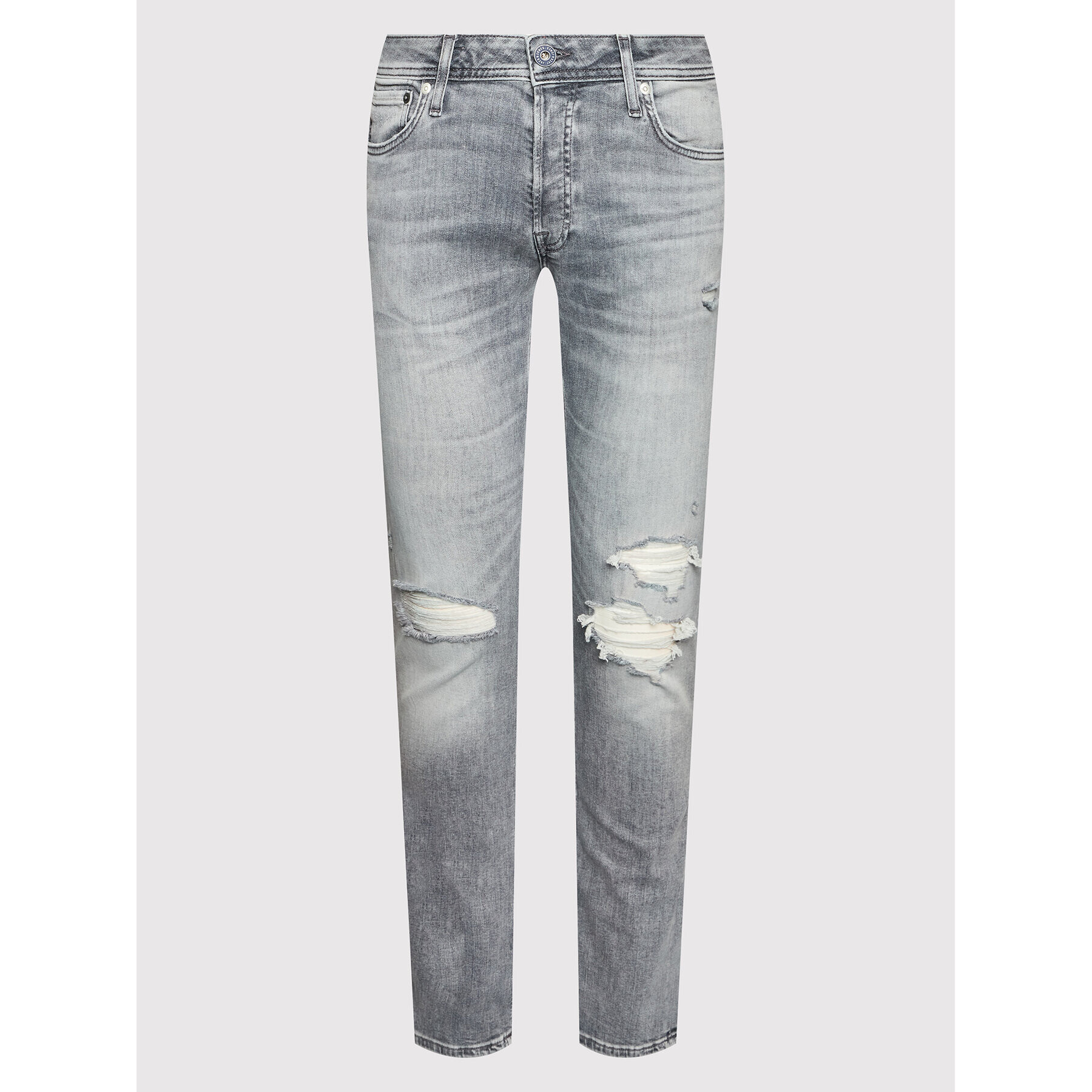 Jack&Jones Jeans hlače Glenn 12209789 Siva Slim Fit - Pepit.si