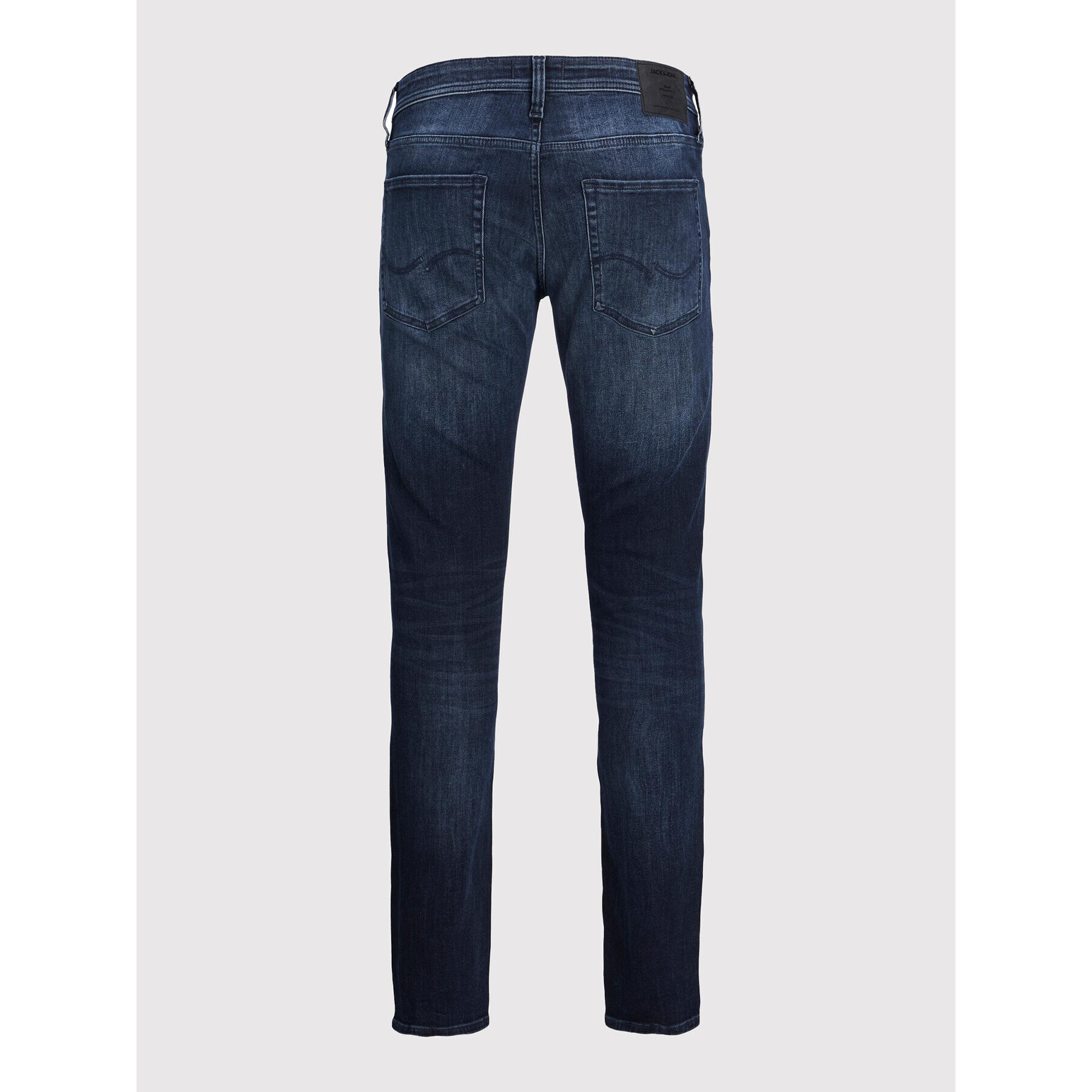 Jack&Jones Jeans hlače Glenn 12212775 Mornarsko modra Slim Fit - Pepit.si