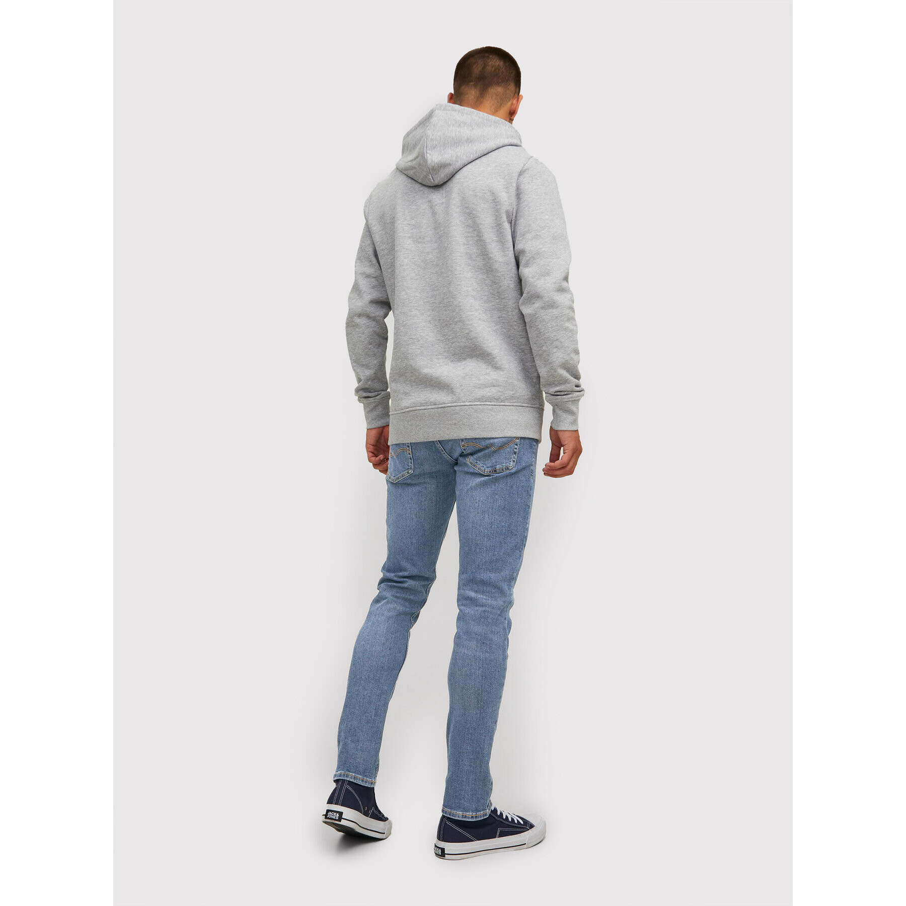 Jack&Jones Jeans hlače Glenn 12213191 Modra Slim Fit - Pepit.si