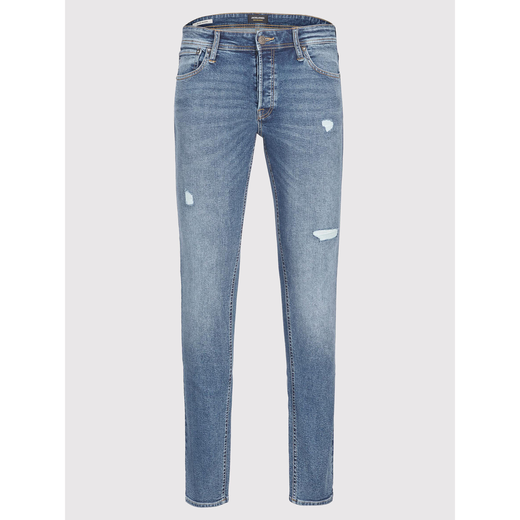 Jack&Jones Jeans hlače Glenn 12213191 Modra Slim Fit - Pepit.si