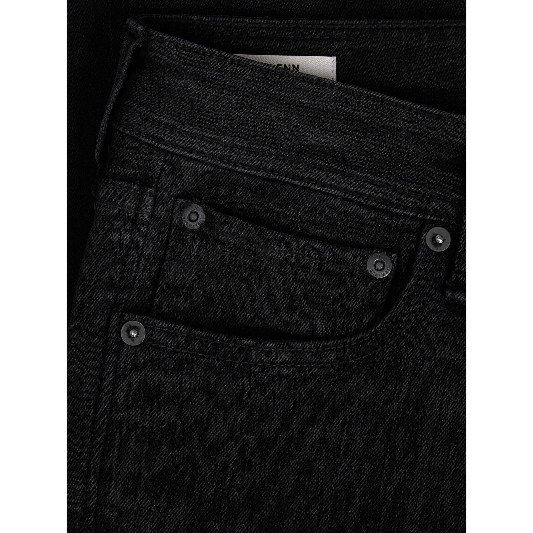 Jack&Jones Jeans hlače Glenn 12213610 Črna Slim Fit - Pepit.si