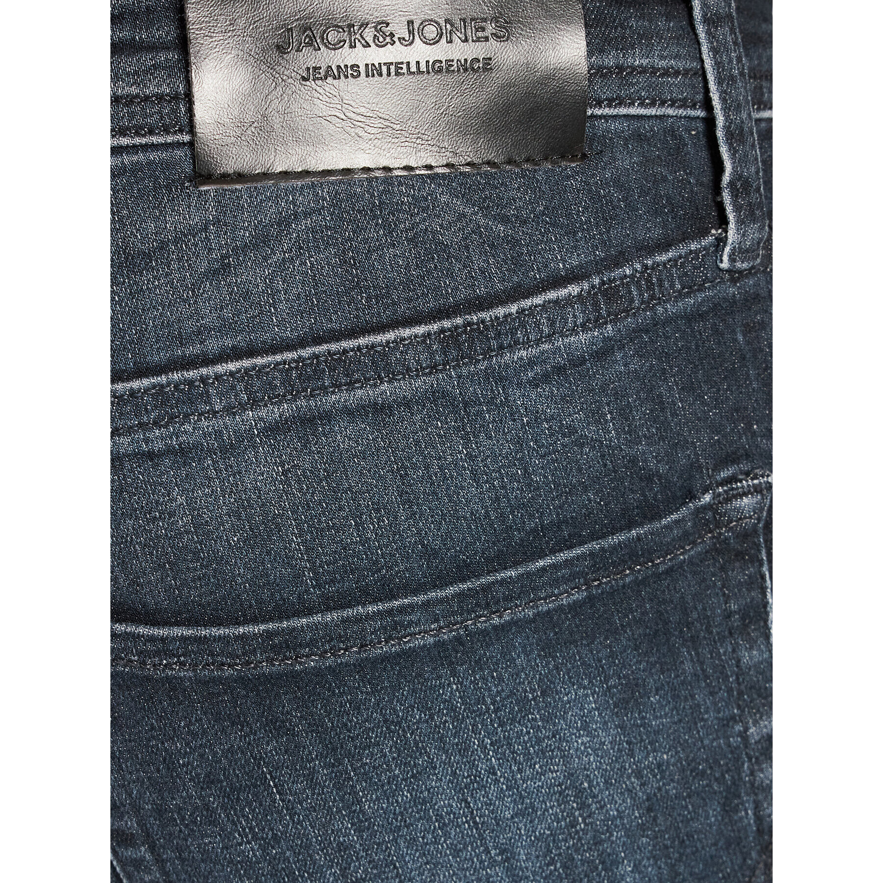 Jack&Jones Jeans hlače Liam 12185949 Mornarsko modra Skinny Fit - Pepit.si