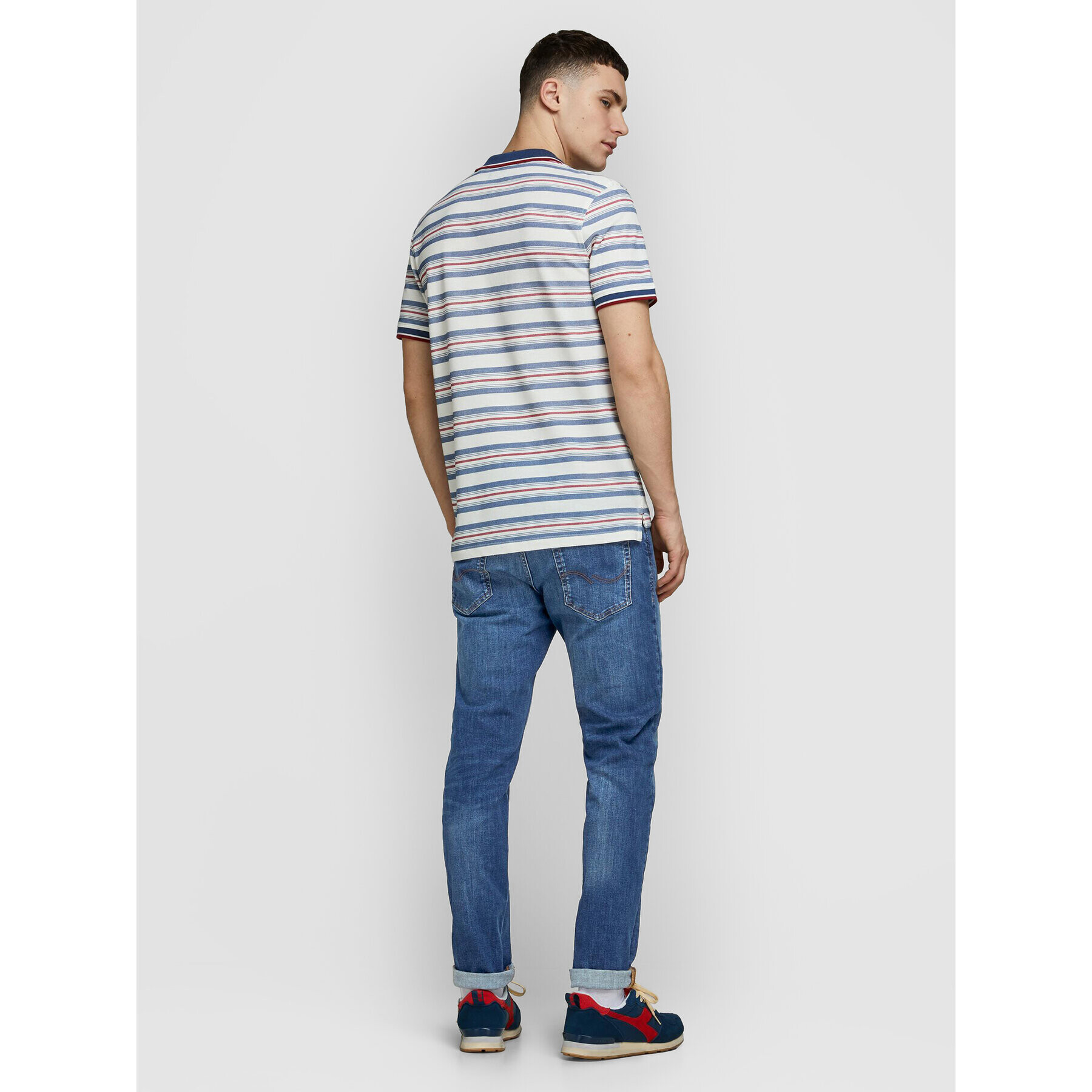 Jack&Jones Jeans hlače Pete 12195547 Modra Skinny Fit - Pepit.si