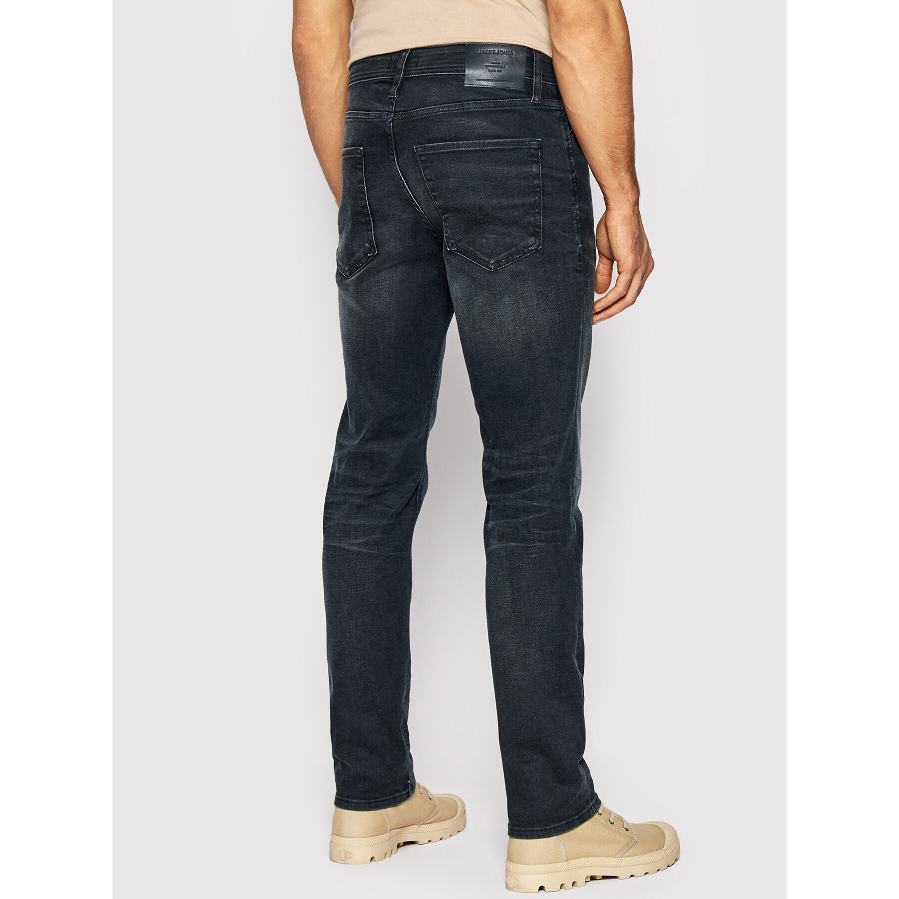 Jack&Jones Jeans hlače Tim 12181054 Siva Slim Fit - Pepit.si