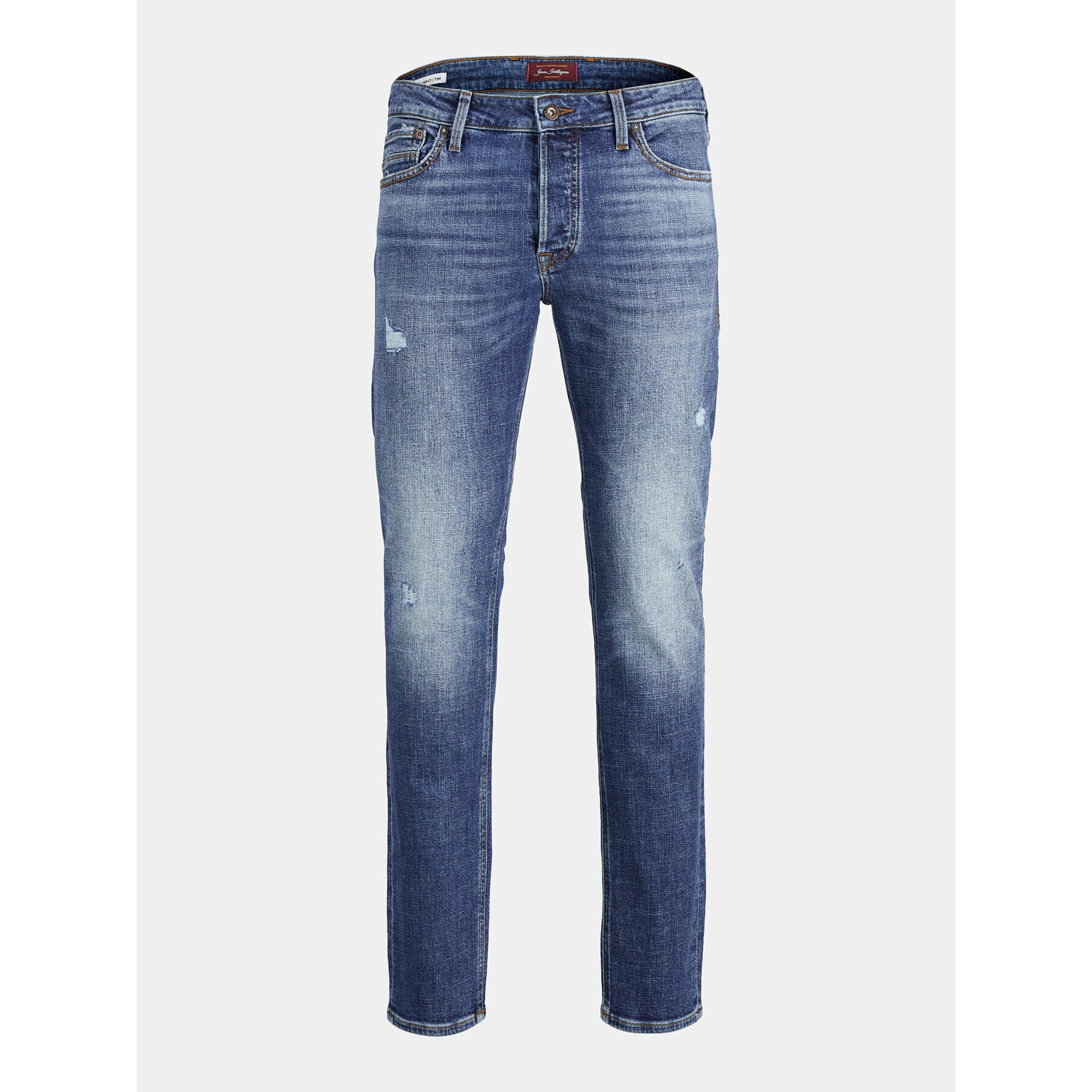 Jack&Jones Jeans hlače Tim 12213158 Modra Slim Fit - Pepit.si