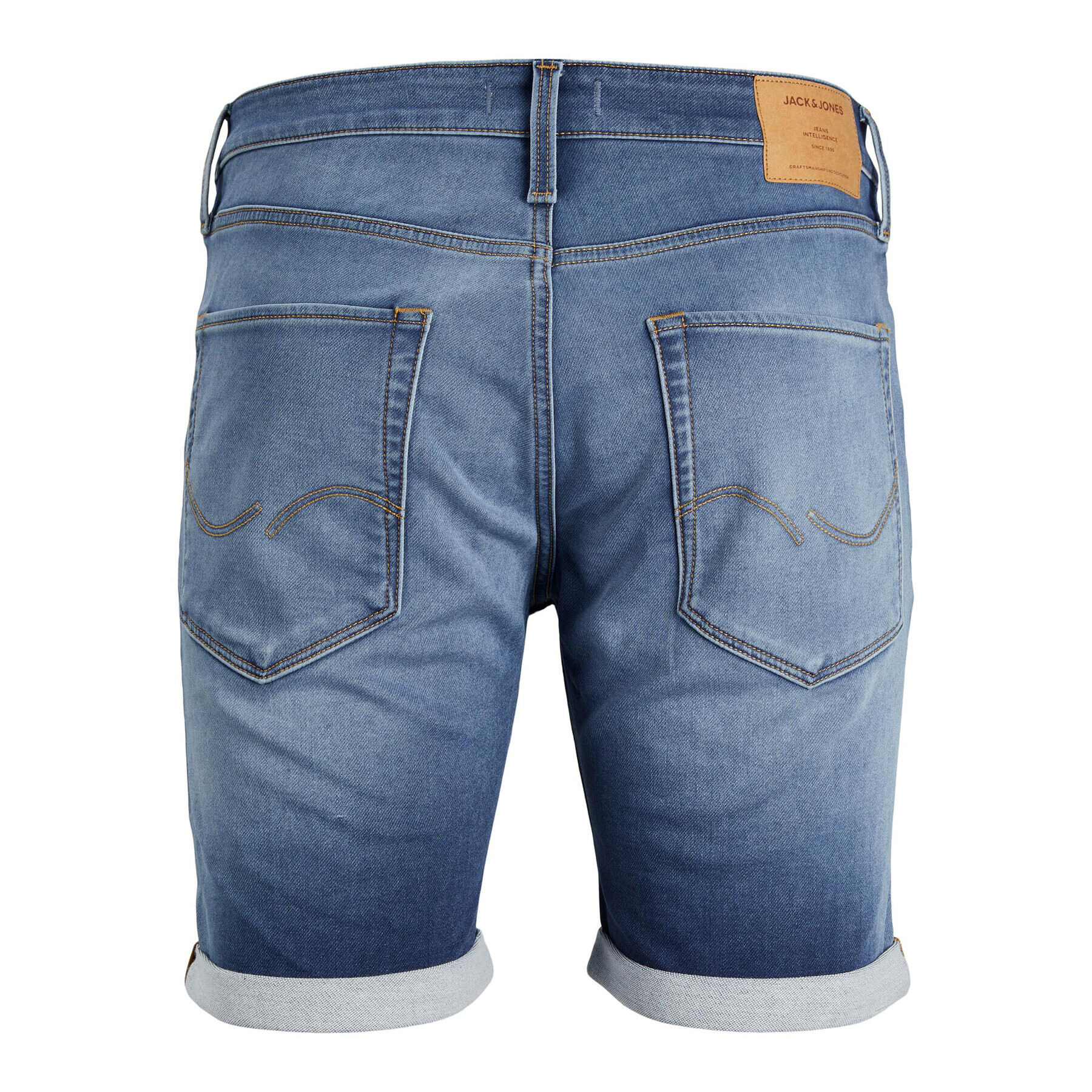 Jack&Jones Jeans kratke hlače Rick 12224125 Modra Regular Fit - Pepit.si