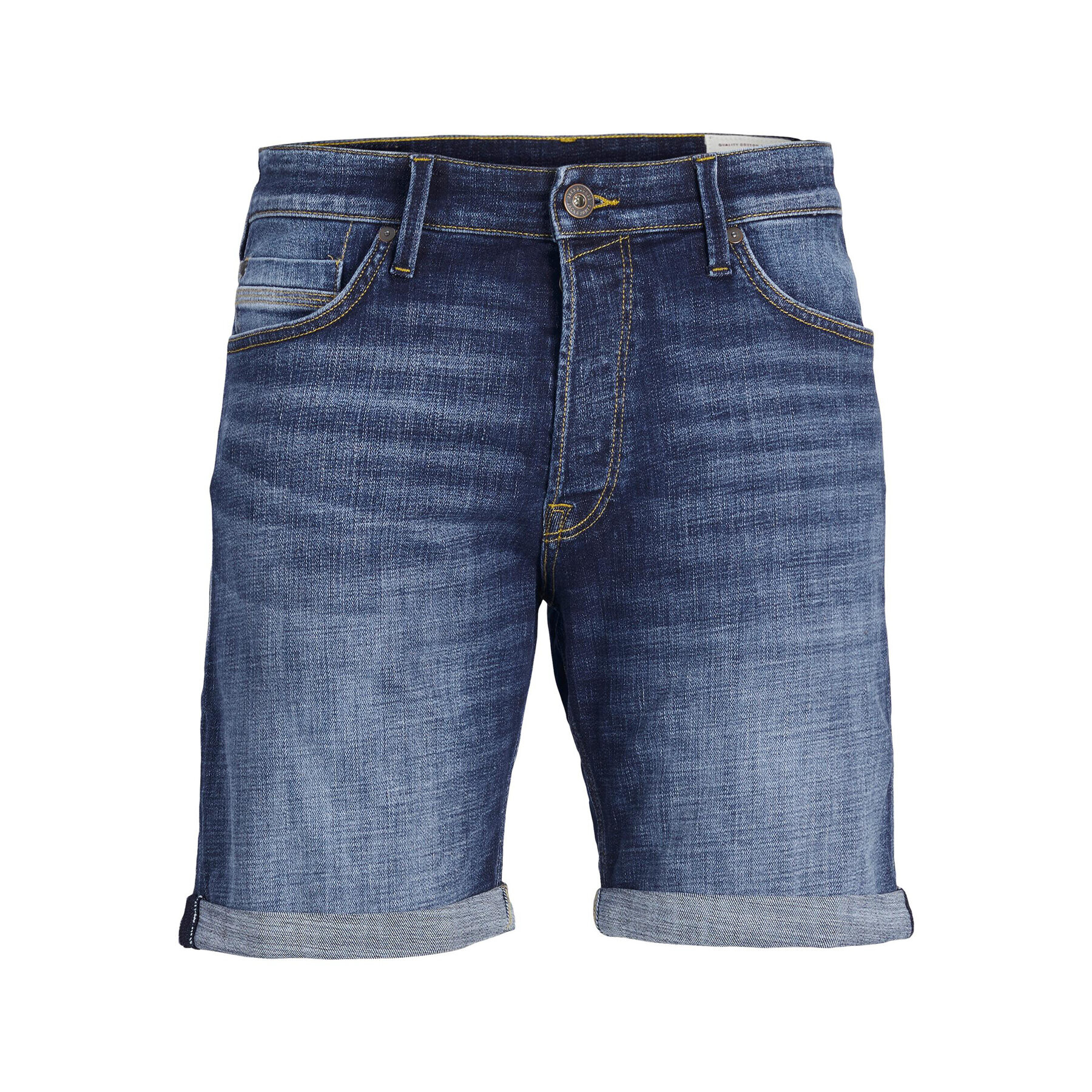 Jack&Jones Jeans kratke hlače Chris 12236192 Modra Relaxed Fit - Pepit.si