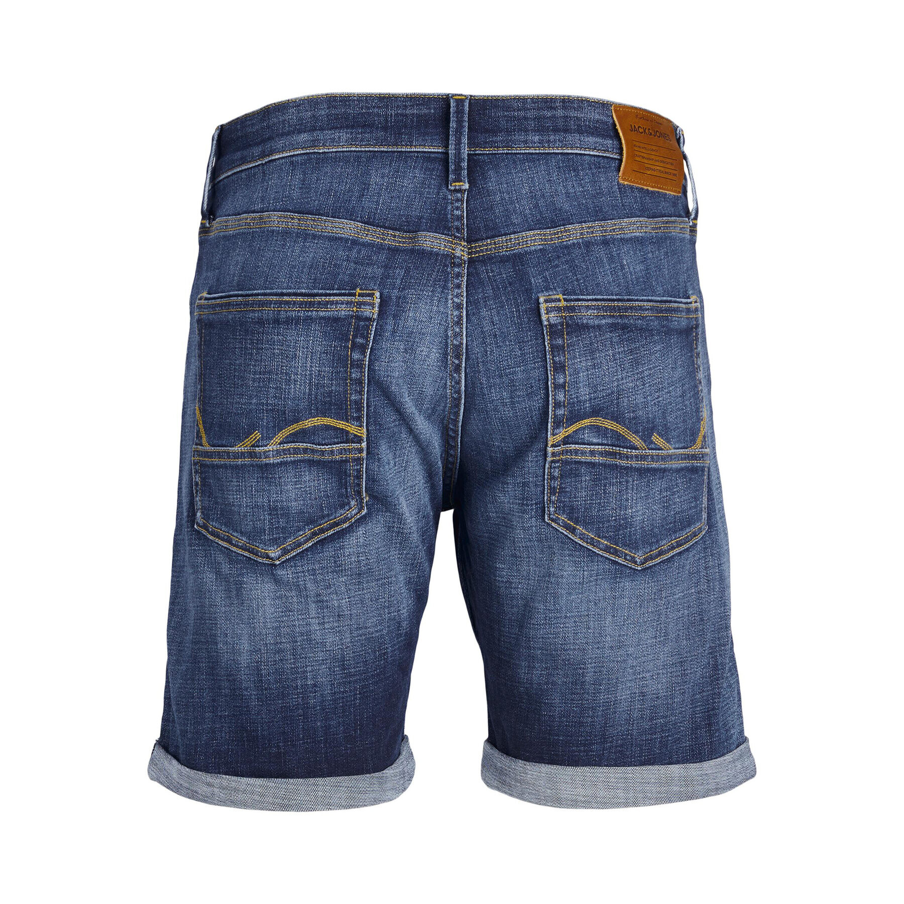 Jack&Jones Jeans kratke hlače Chris 12236192 Modra Relaxed Fit - Pepit.si