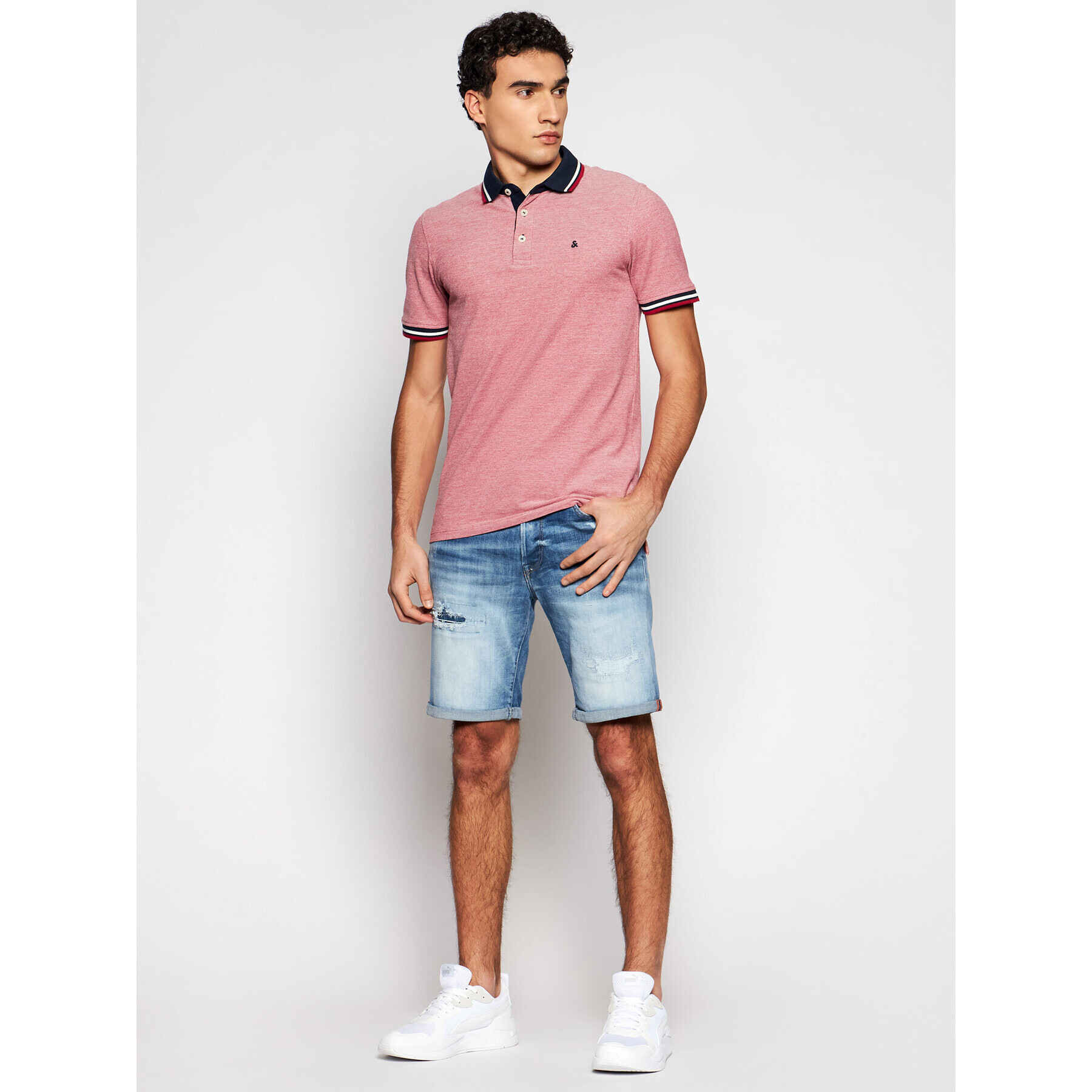 Jack&Jones Jeans kratke hlače Rick 12171883 Modra Regular Fit - Pepit.si