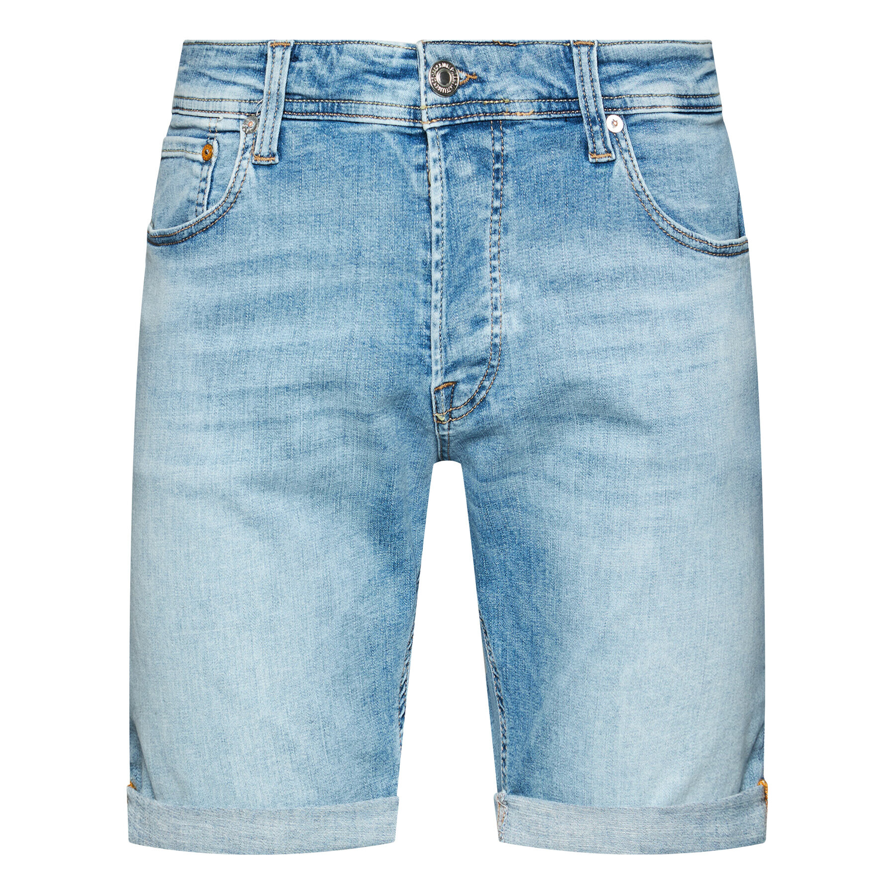 Jack&Jones Jeans kratke hlače Rick 12171897 Modra Regular Fit - Pepit.si