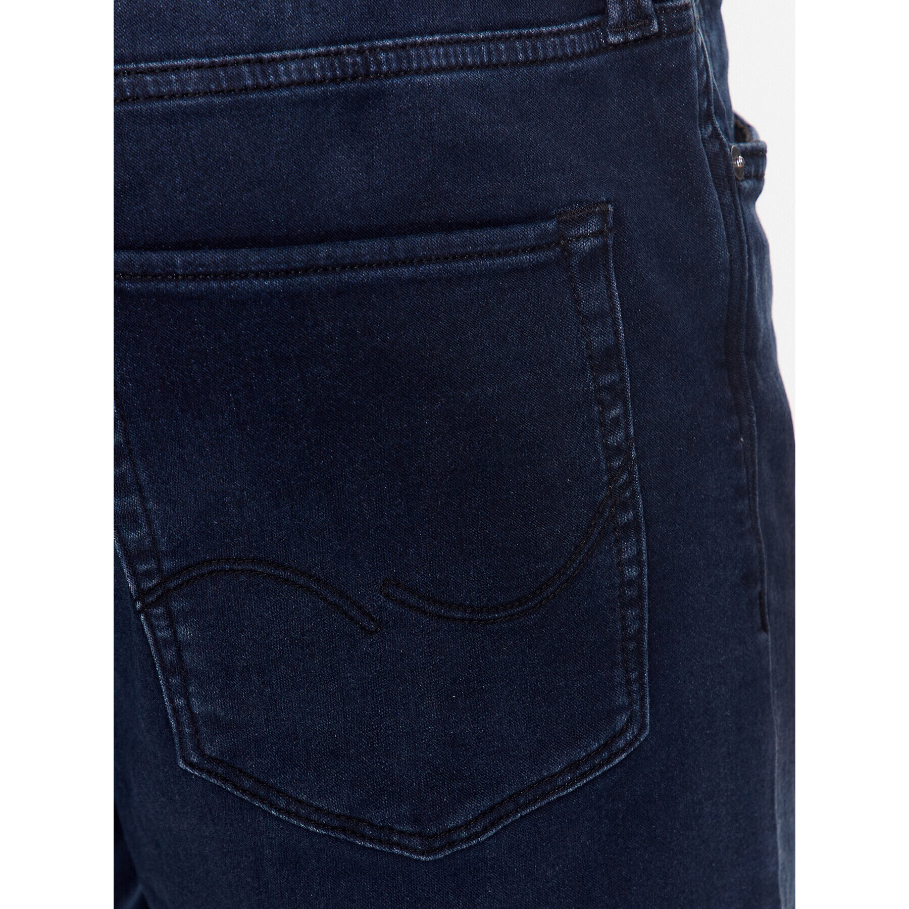 Jack&Jones Jeans kratke hlače Rick 12223989 Mornarsko modra Regular Fit - Pepit.si