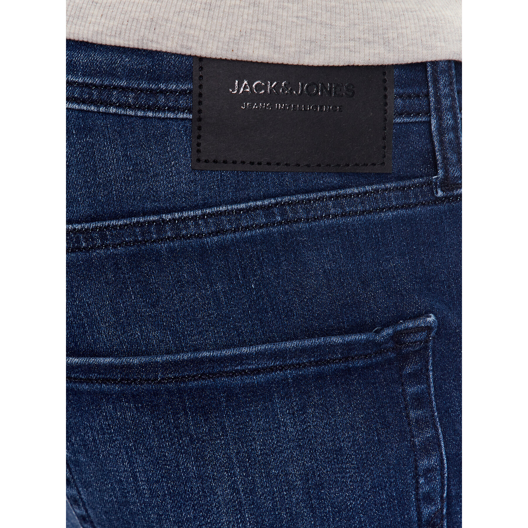 Jack&Jones Jeans kratke hlače Rick 12225900 Mornarsko modra Regular Fit - Pepit.si