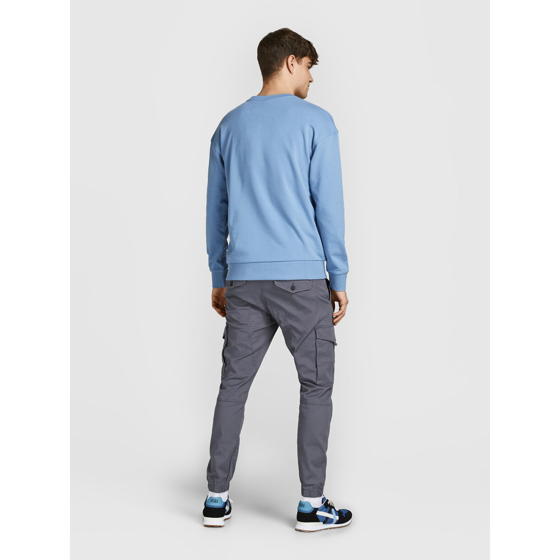 Jack&Jones Jogging hlače Paul 12202934 Siva Tapered Fit - Pepit.si