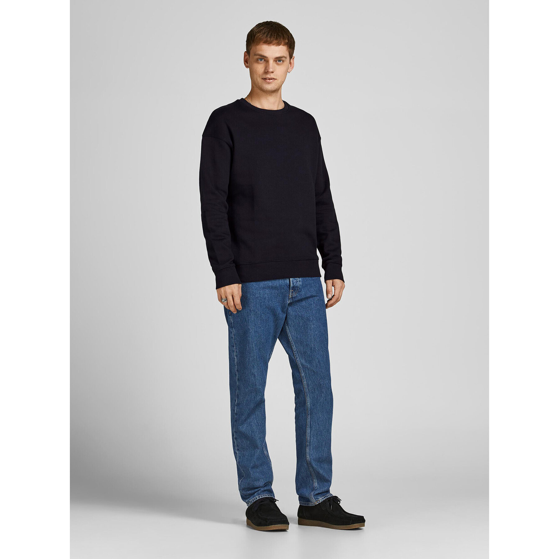 Jack&Jones Jopa Bradley 12249341 Črna Relaxed Fit - Pepit.si