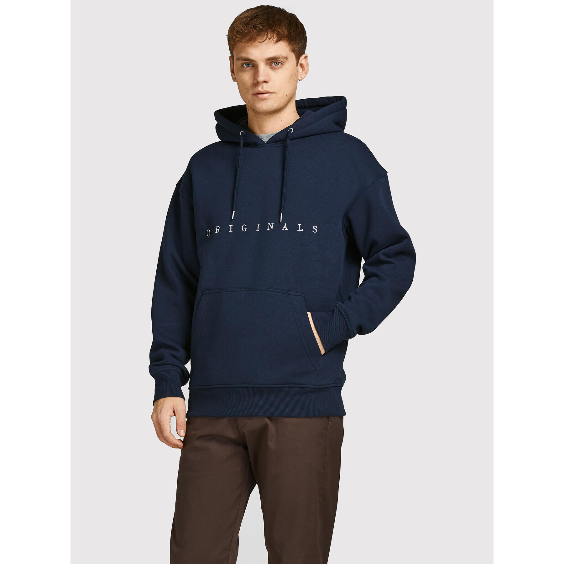 Jack&Jones Jopa Copenhagen 12176864 Mornarsko modra Regular Fit - Pepit.si