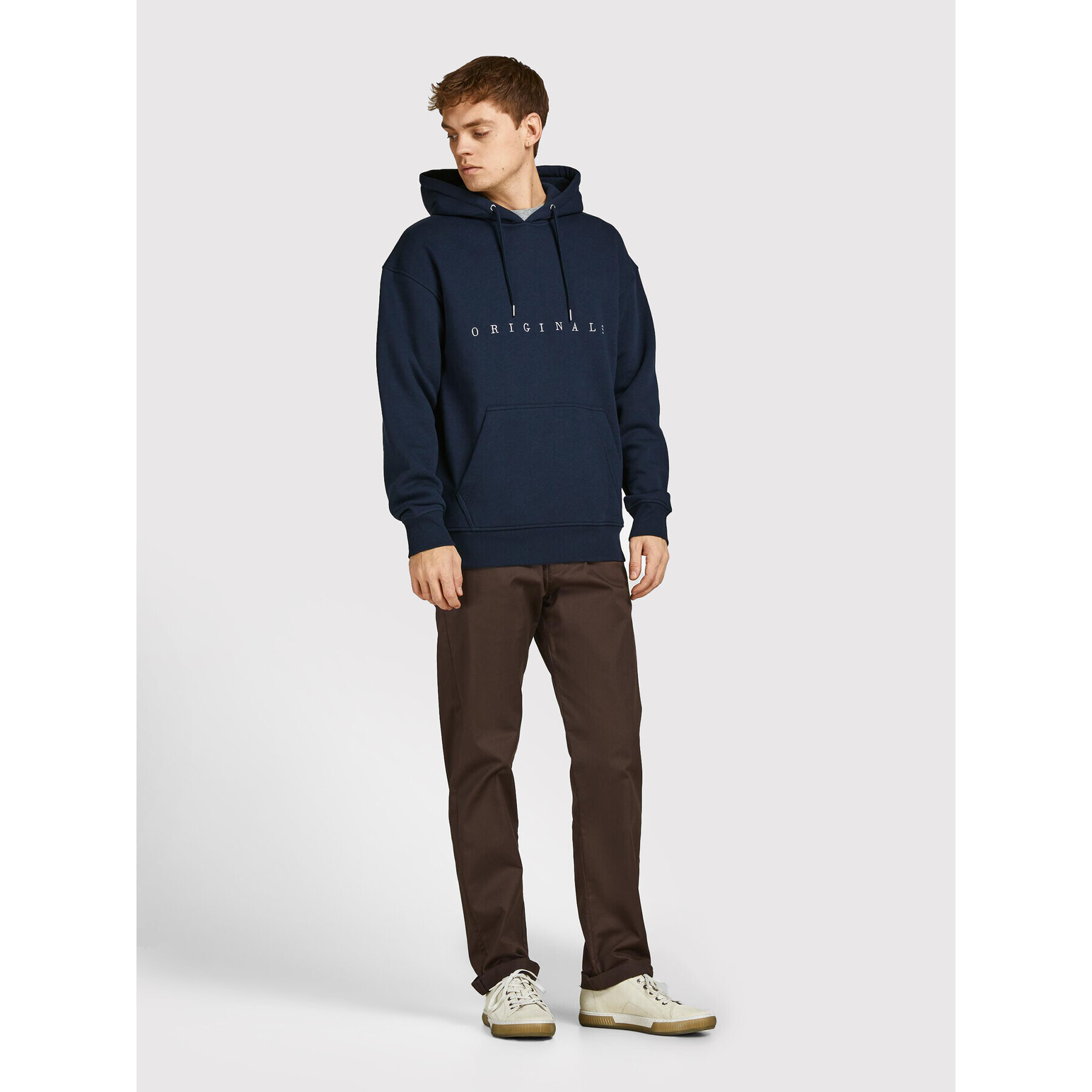 Jack&Jones Jopa Copenhagen 12176864 Mornarsko modra Regular Fit - Pepit.si