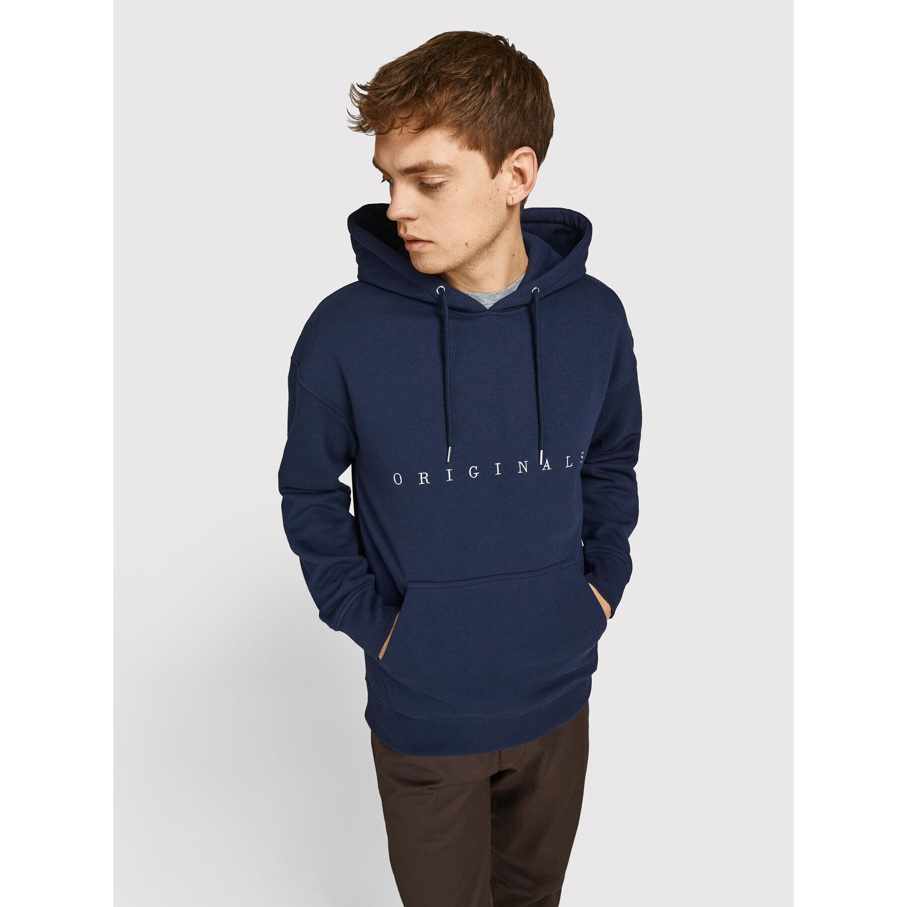 Jack&Jones Jopa Copenhagen 12176864 Mornarsko modra Regular Fit - Pepit.si