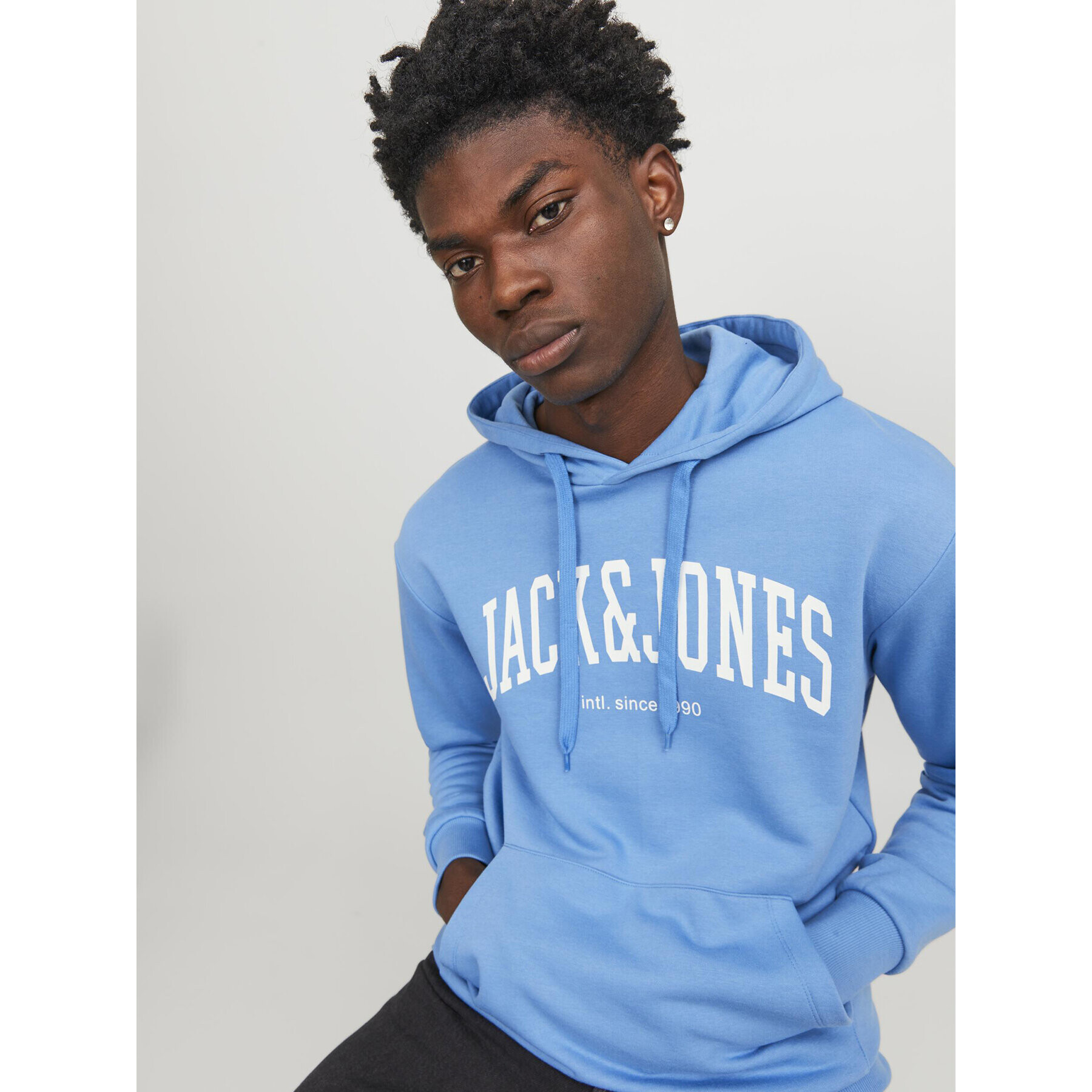 Jack&Jones Jopa Josh 12236513 Modra Standard Fit - Pepit.si